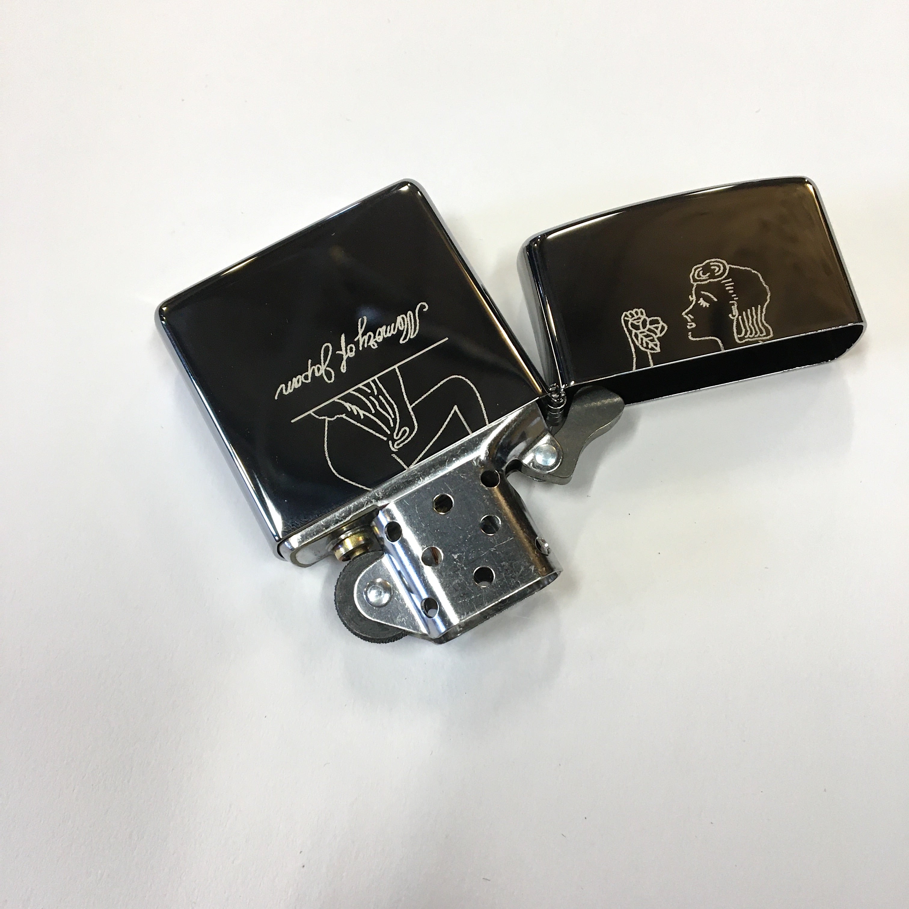 TB03 TENBOX x Post O’Alls : Memory of Japan Zippo Lighter