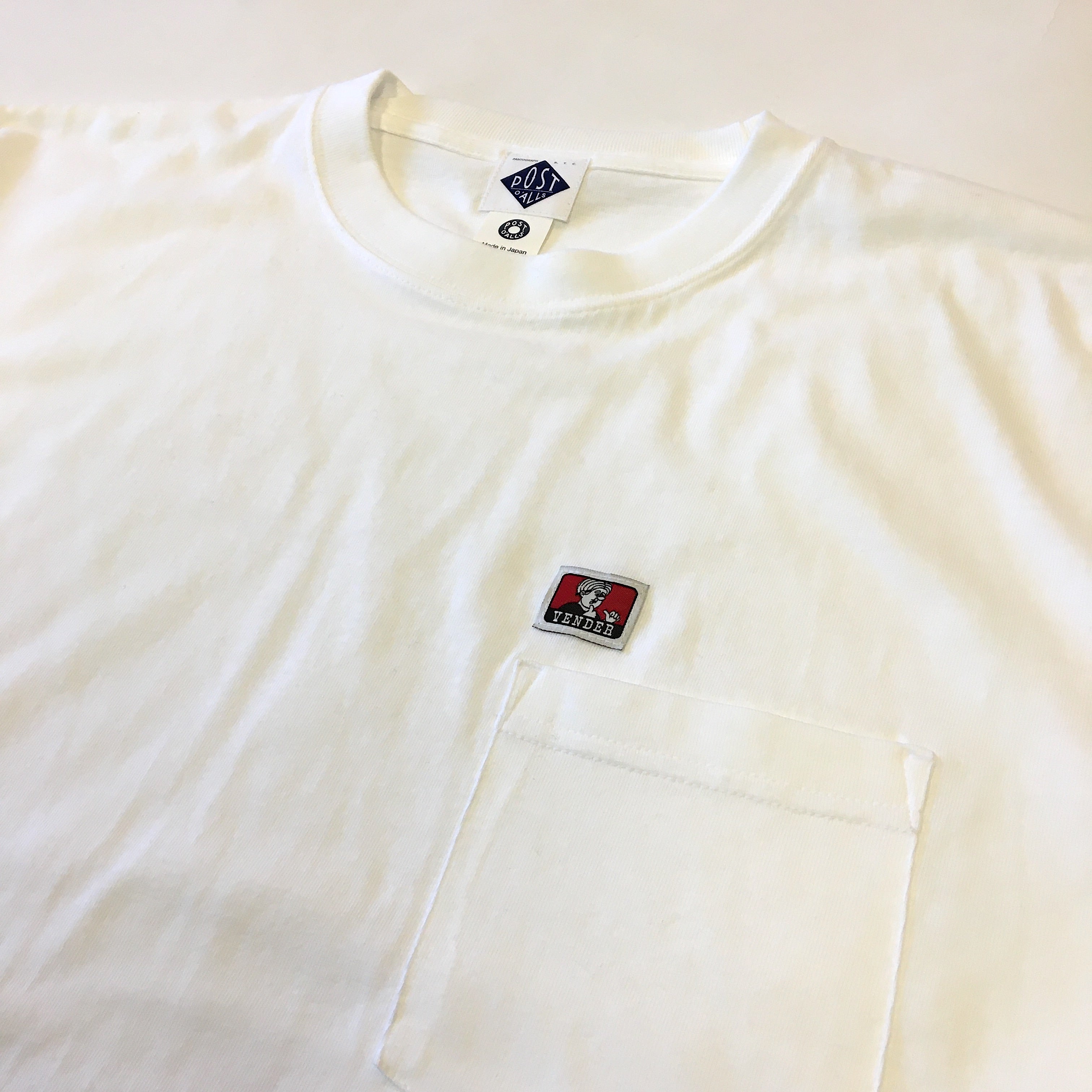 x henna vender pocket tee : cotton jersey