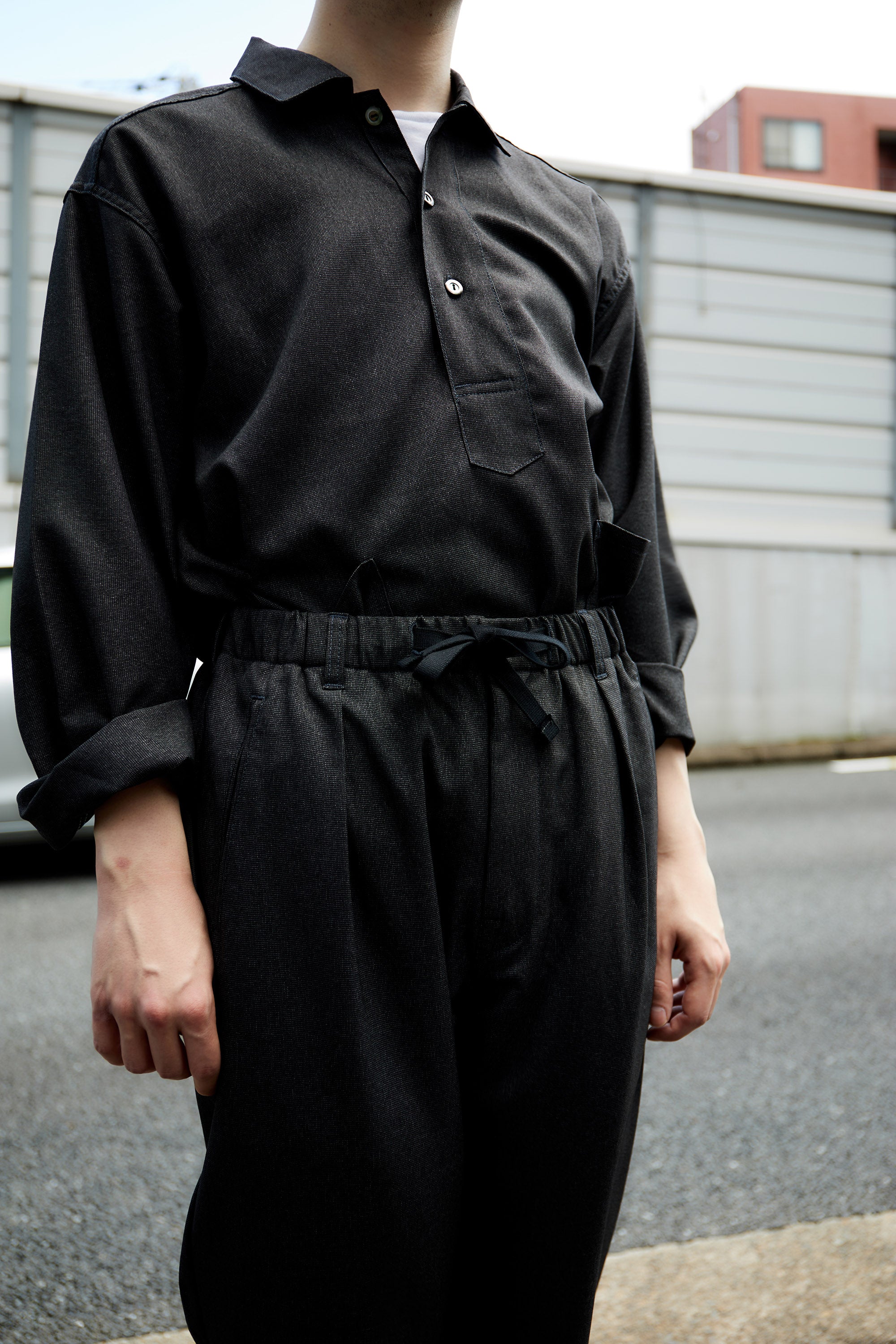 #3304 EZ Lax PTW1 : poly tweed gray