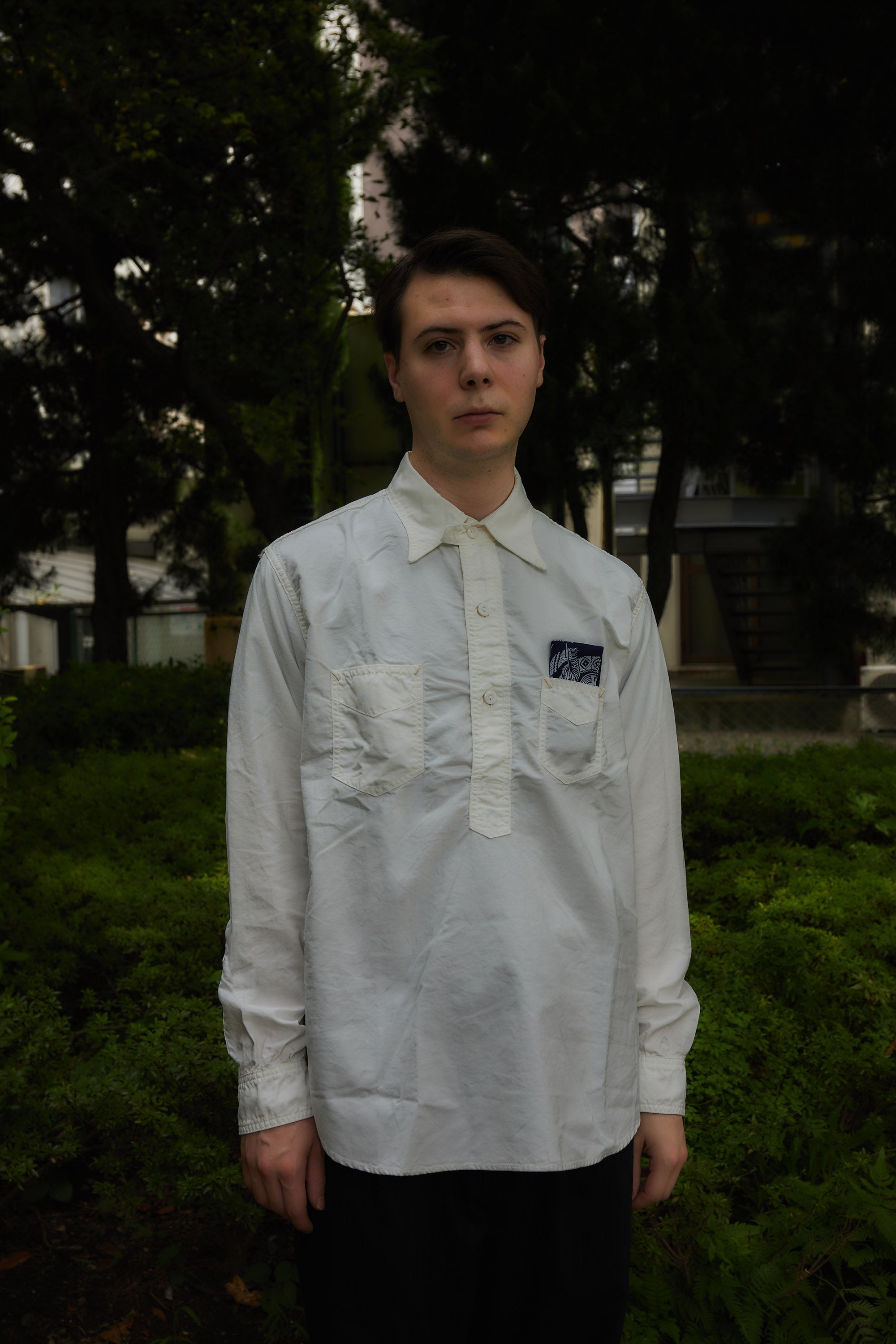 #3208 De Luxe OX : cotton oxford white