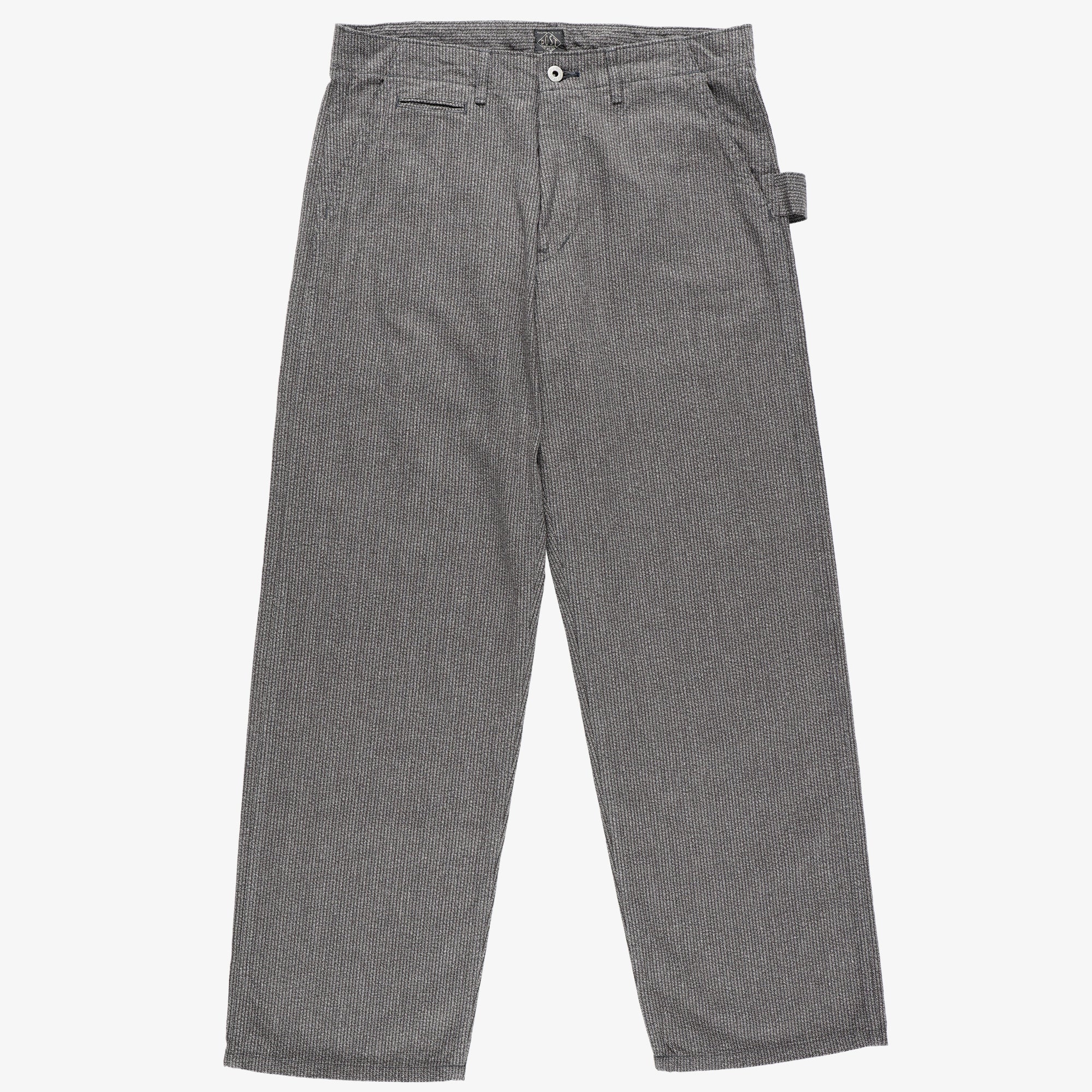 #3301 Mainter Pants SH / grey heather stripe charcoal