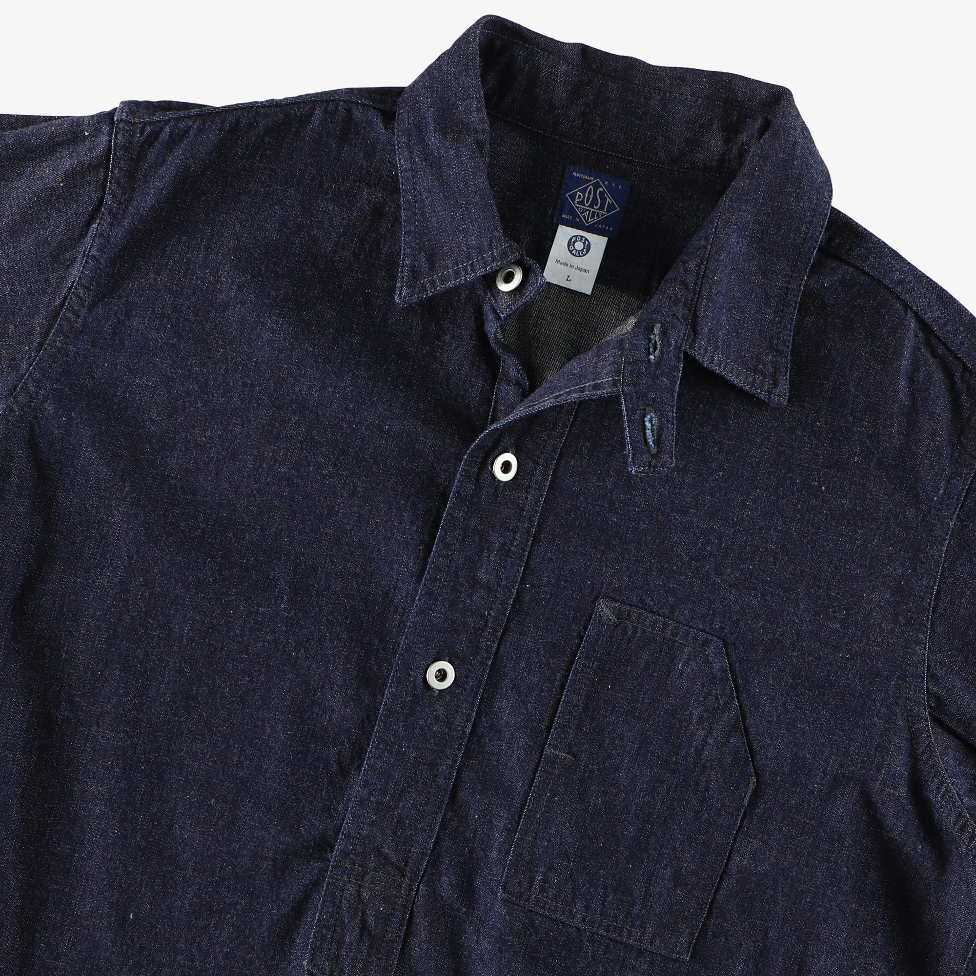 #1201 No.1 Shirt 8D / 8oz denim indigo