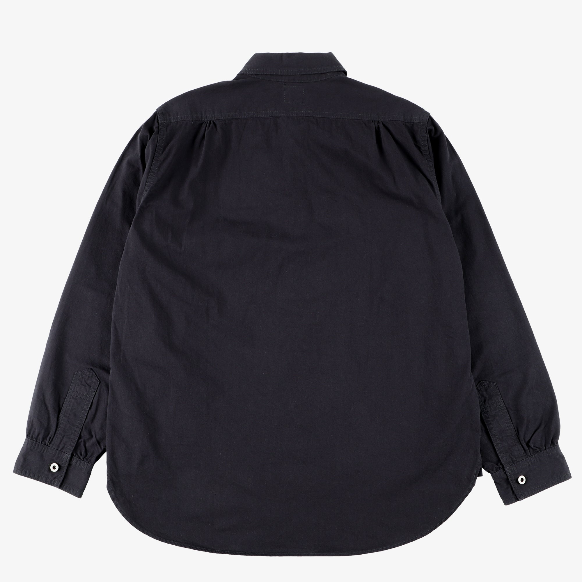#1201 No.1 Shirt CT1 / cotton twill black