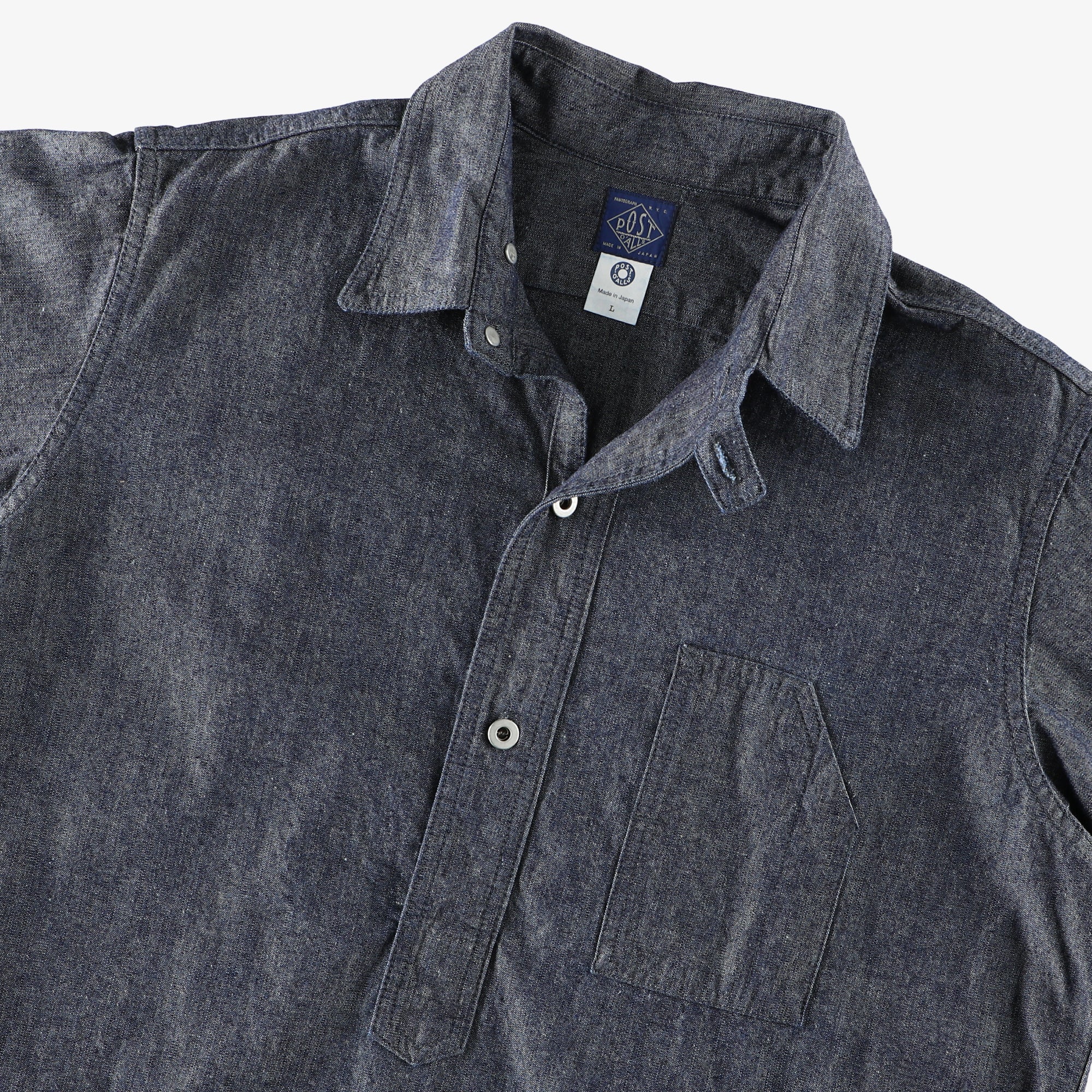 #1201 No.1 Shirt HC / heavy chambray indigo