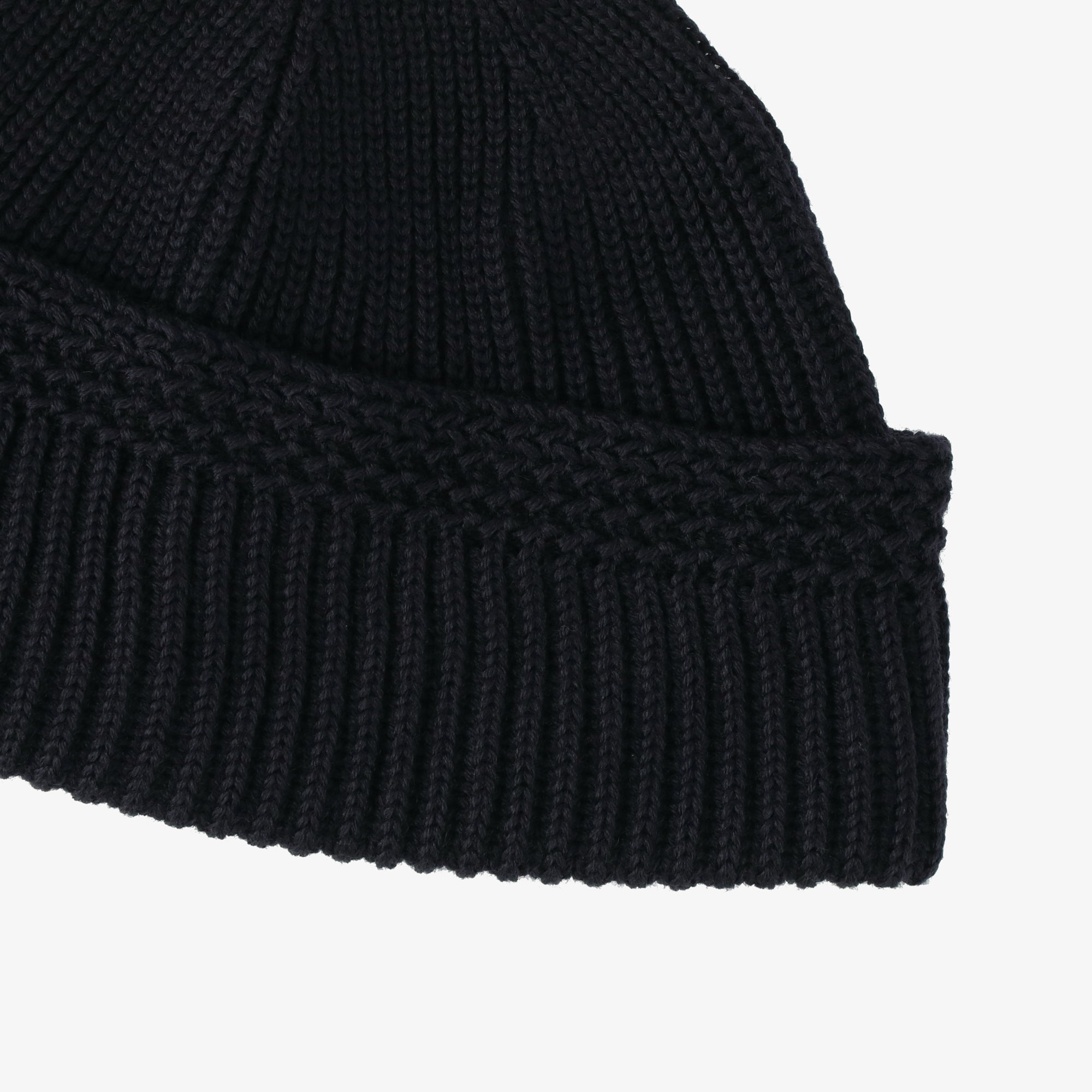 #4102 POST Beanie 2 : wool knit navy