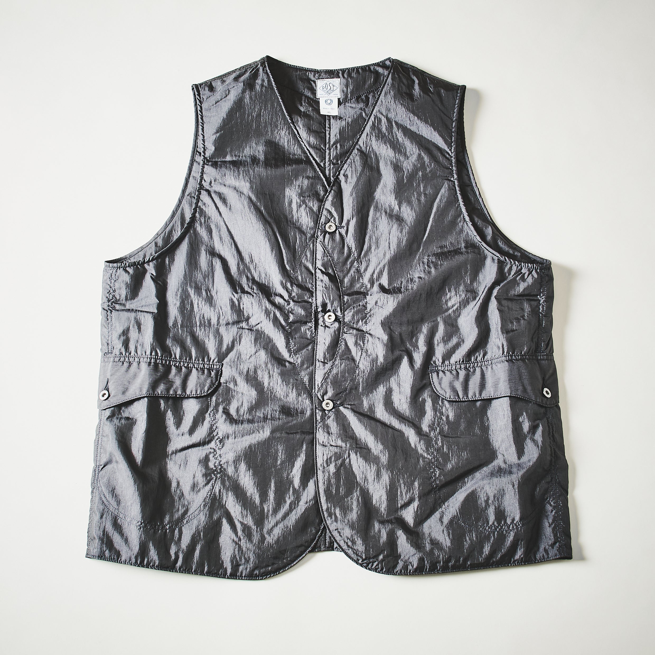 #1512-CT1 Royal Traveler : crinkle nylon taffeta w/Thinsulate charcoal