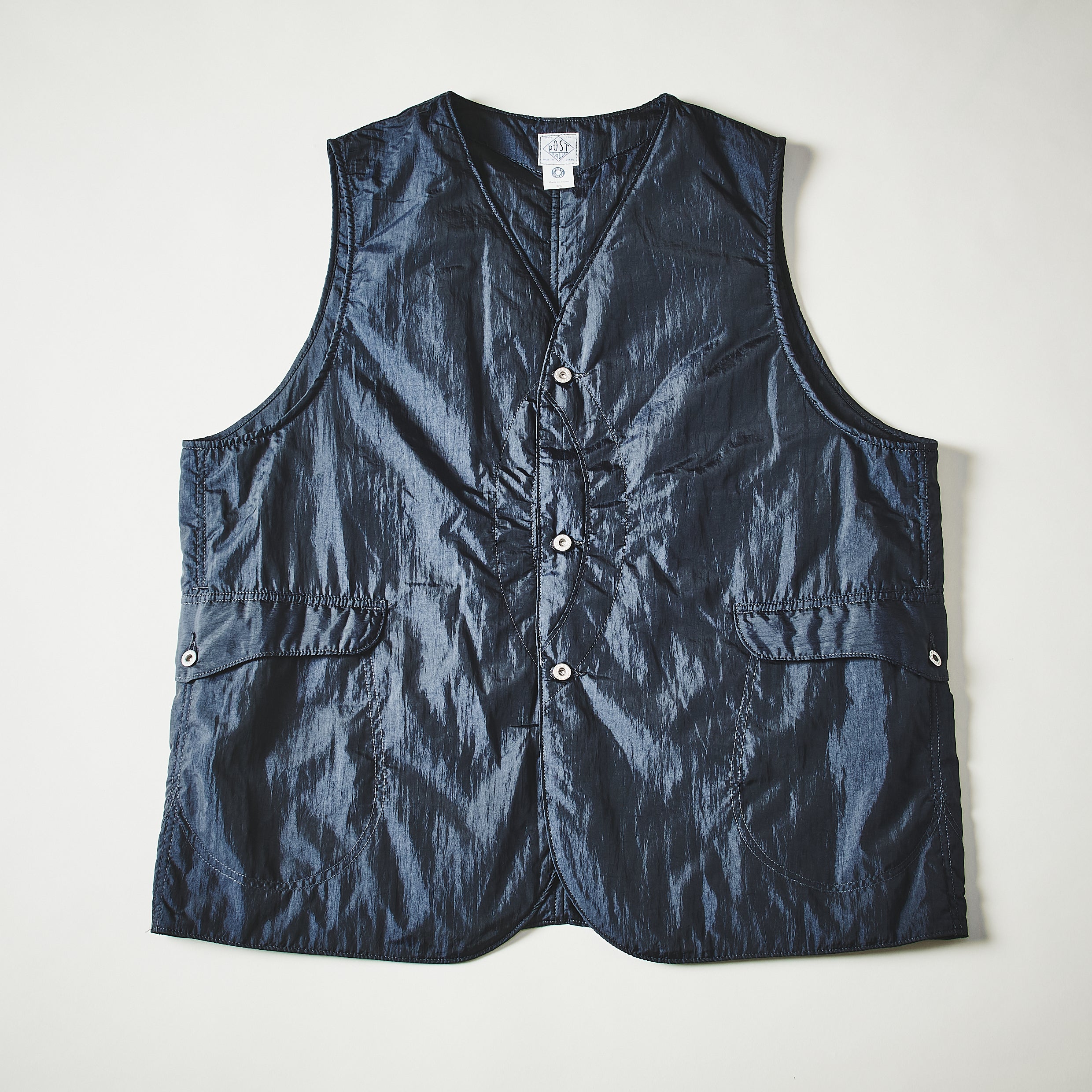 #1512-CT2 Royal Traveler : crinkle nylon taffeta w/Thinsulate dk.navy
