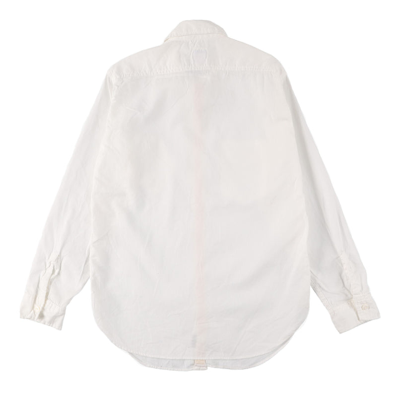 Sweetbear Shirt : cotton waffle white "Dead Stock" / L