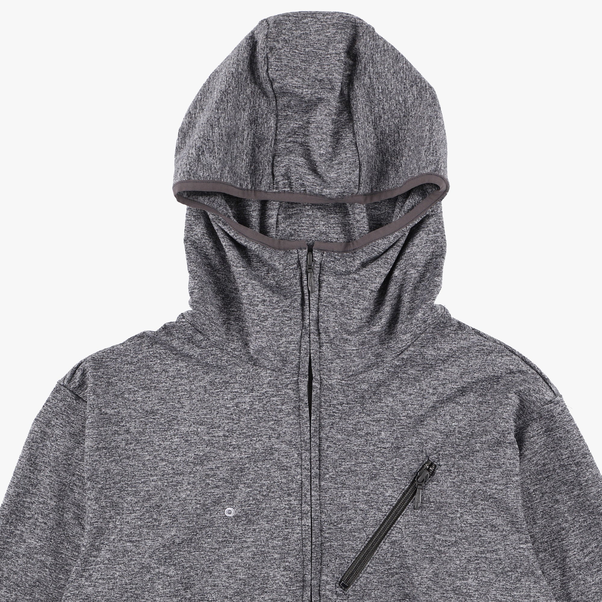 #3601 EZ HOODIE LJ2 : light weight poly jersey ash heather