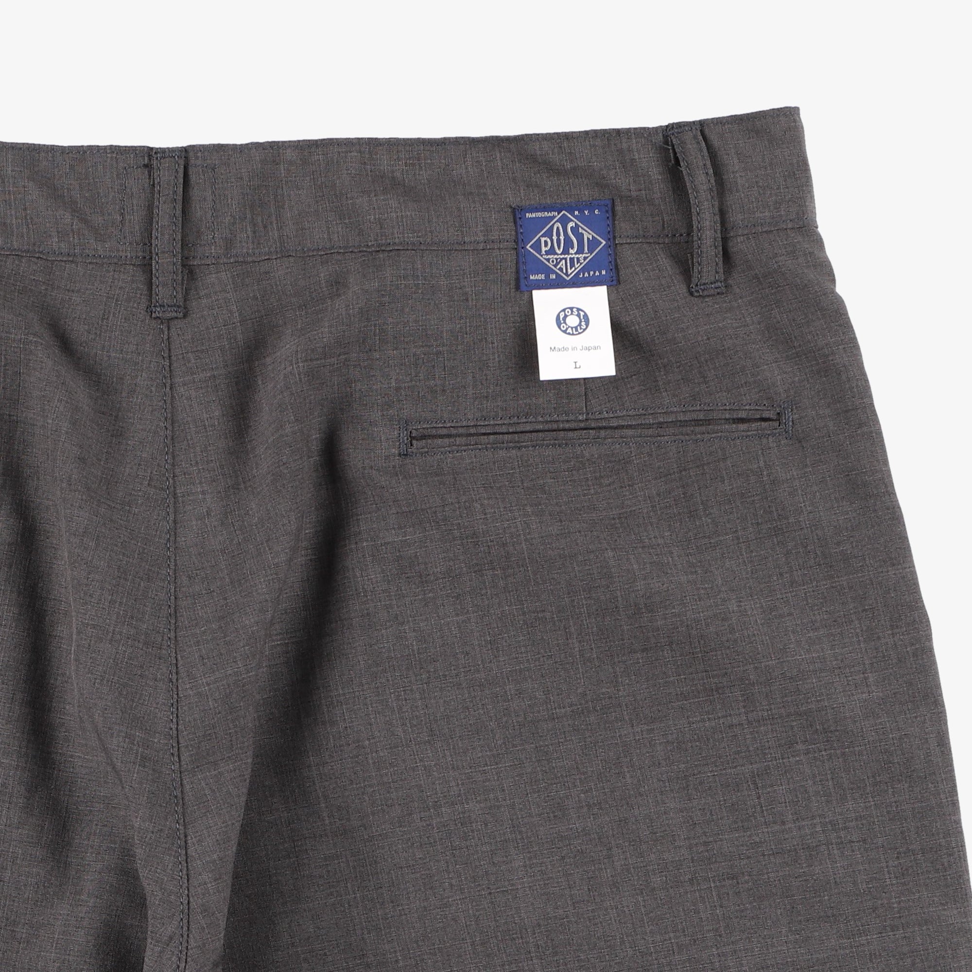 #2321S CITI-CRUZ Shorts PH1 : poly heather charcoal