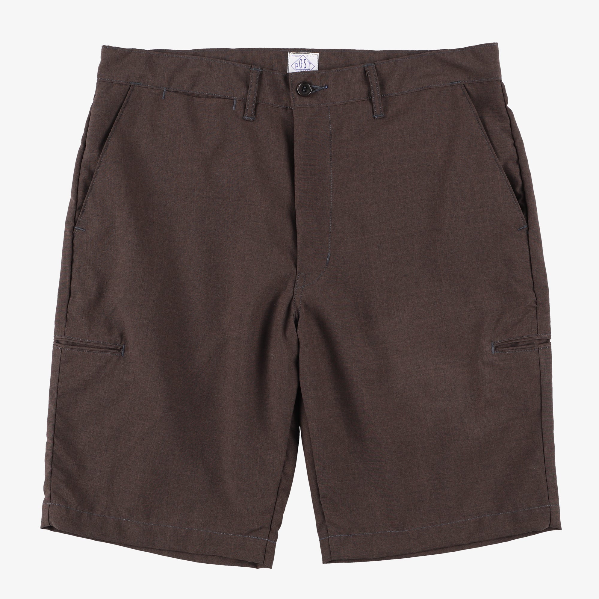#2321S CITI-CRUZ Shorts PH2 : poly heather brown
