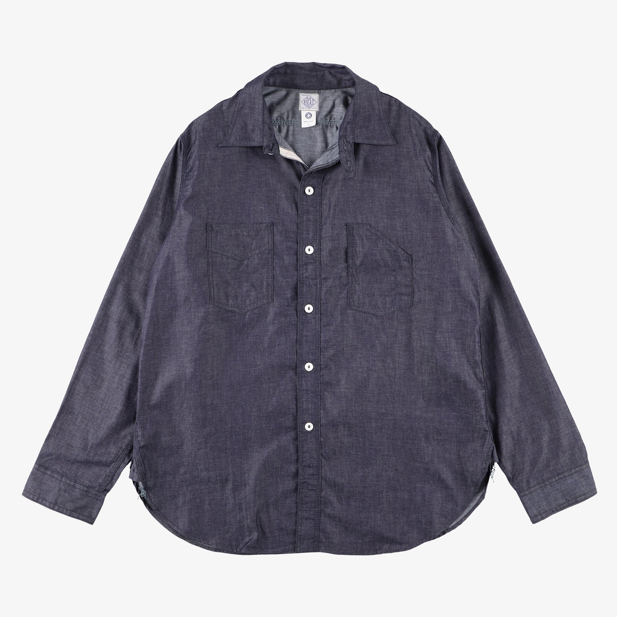 #3201 1102 Shirt LD : light denim indigo