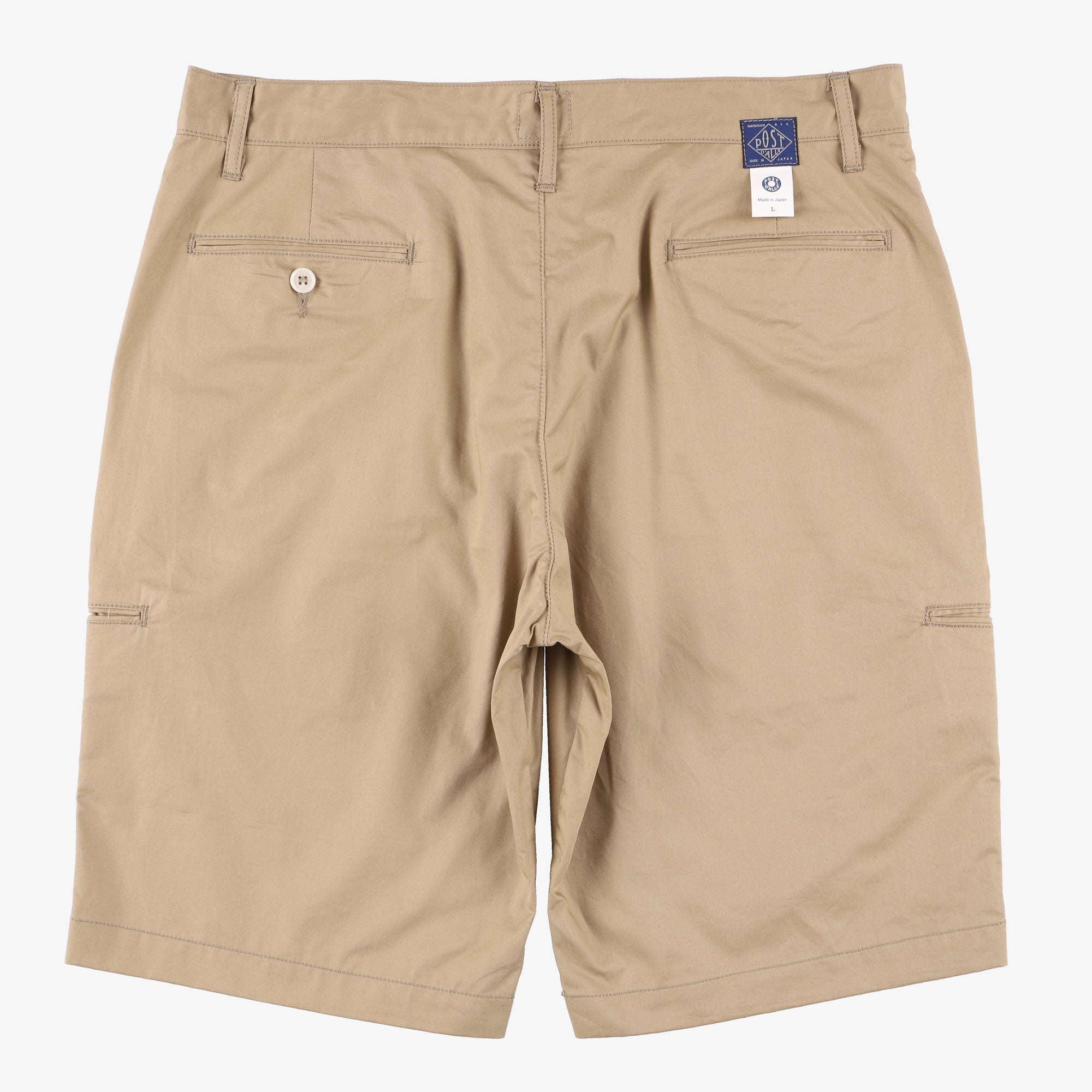 #2321S CITI-CRUZ Shorts LT3 : light twill khaki