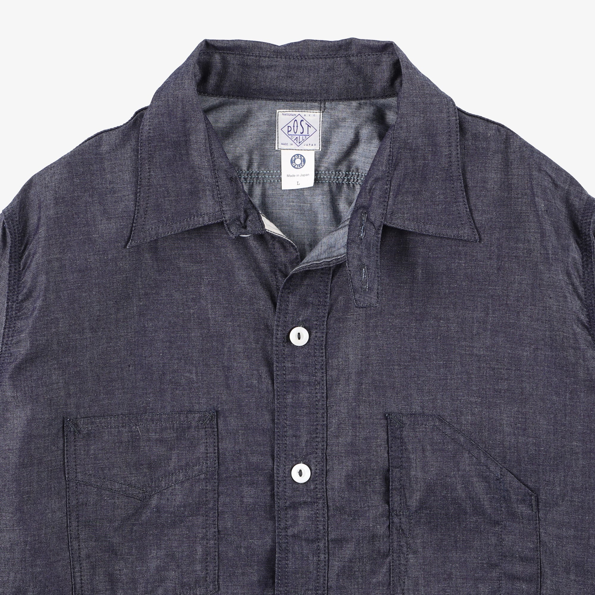 #3201 1102 Shirt LD : light denim indigo