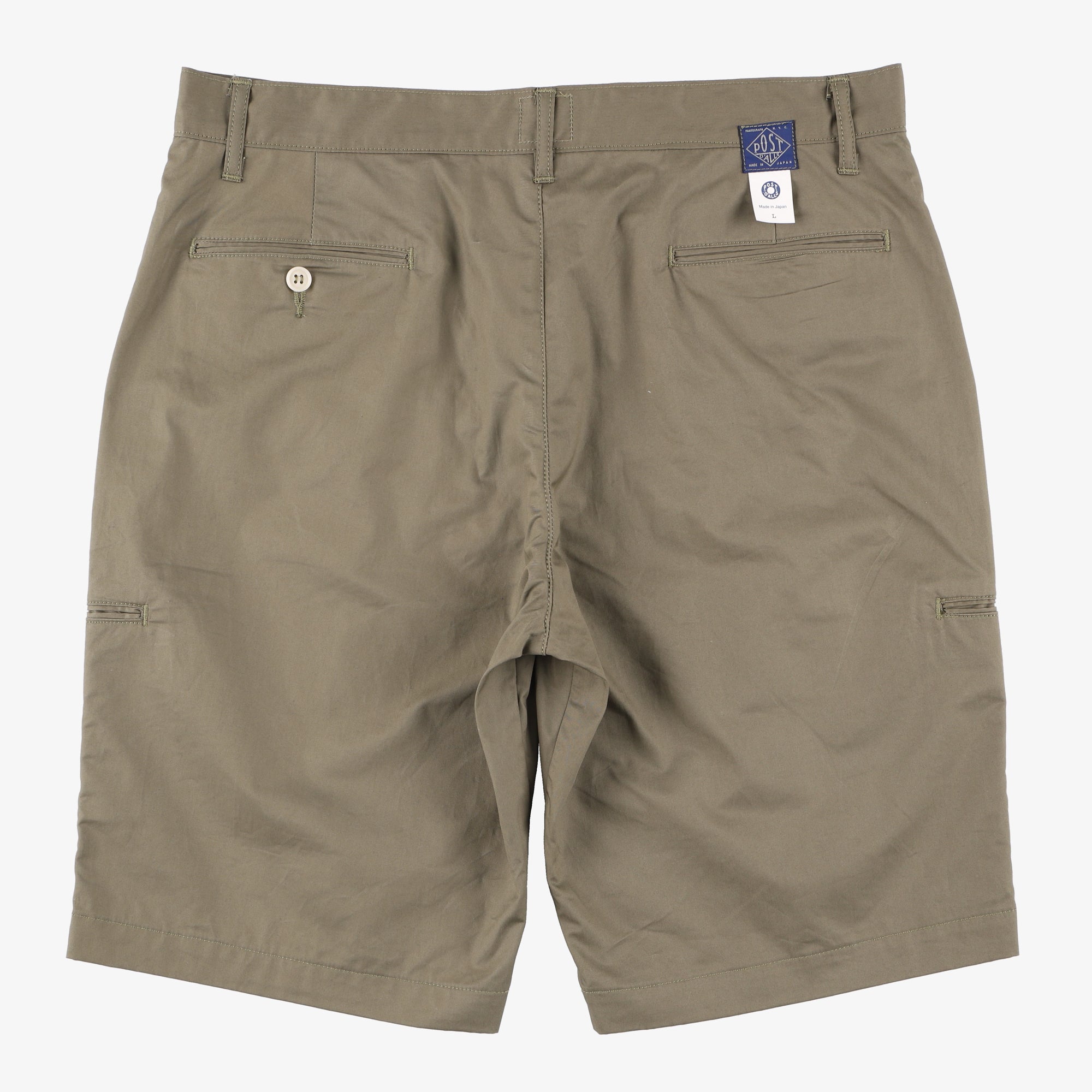 #2321S CITI-CRUZ Shorts LT4 : light twill olive