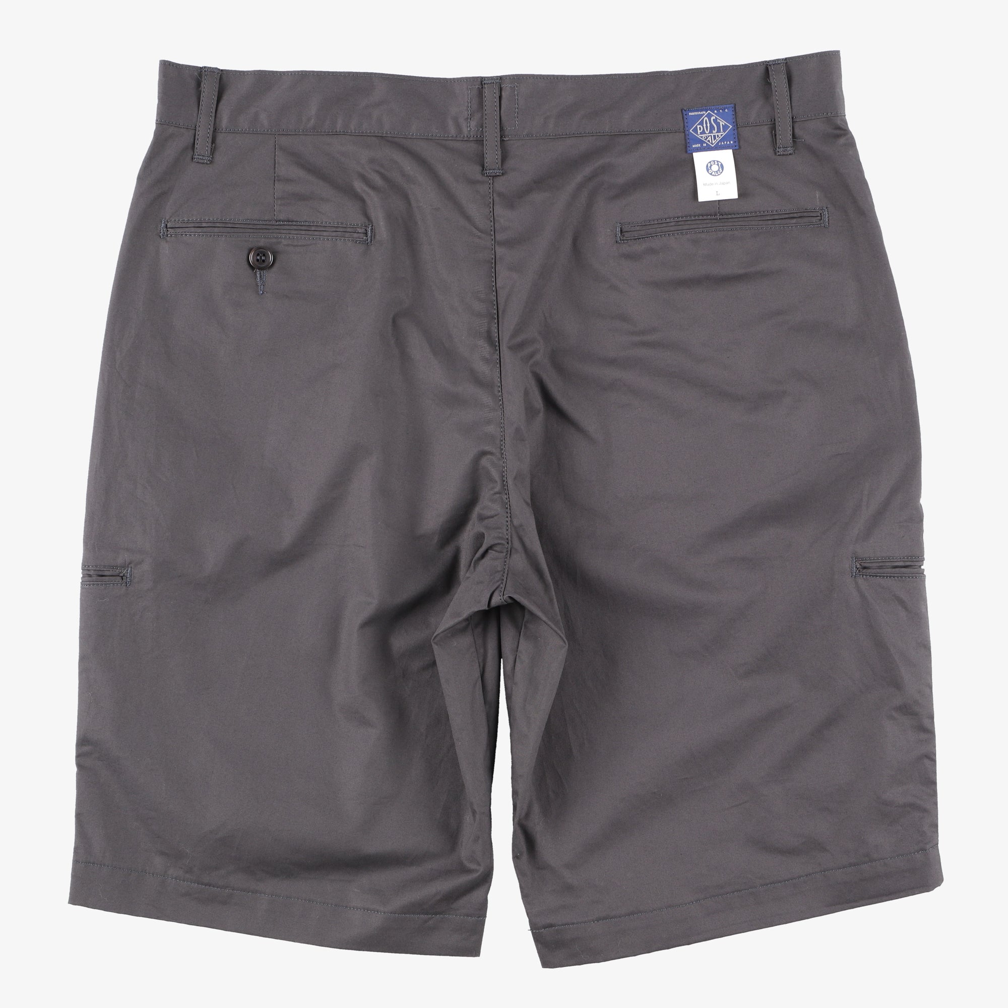 #2321S CITI-CRUZ Shorts LT2 : light twill charcoal