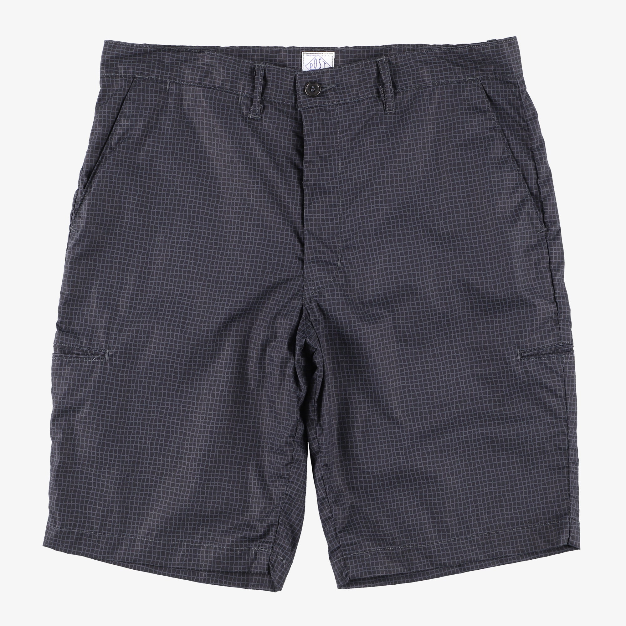 #2321S CITI-CRUZ Shorts AGP : acid graph plaid black