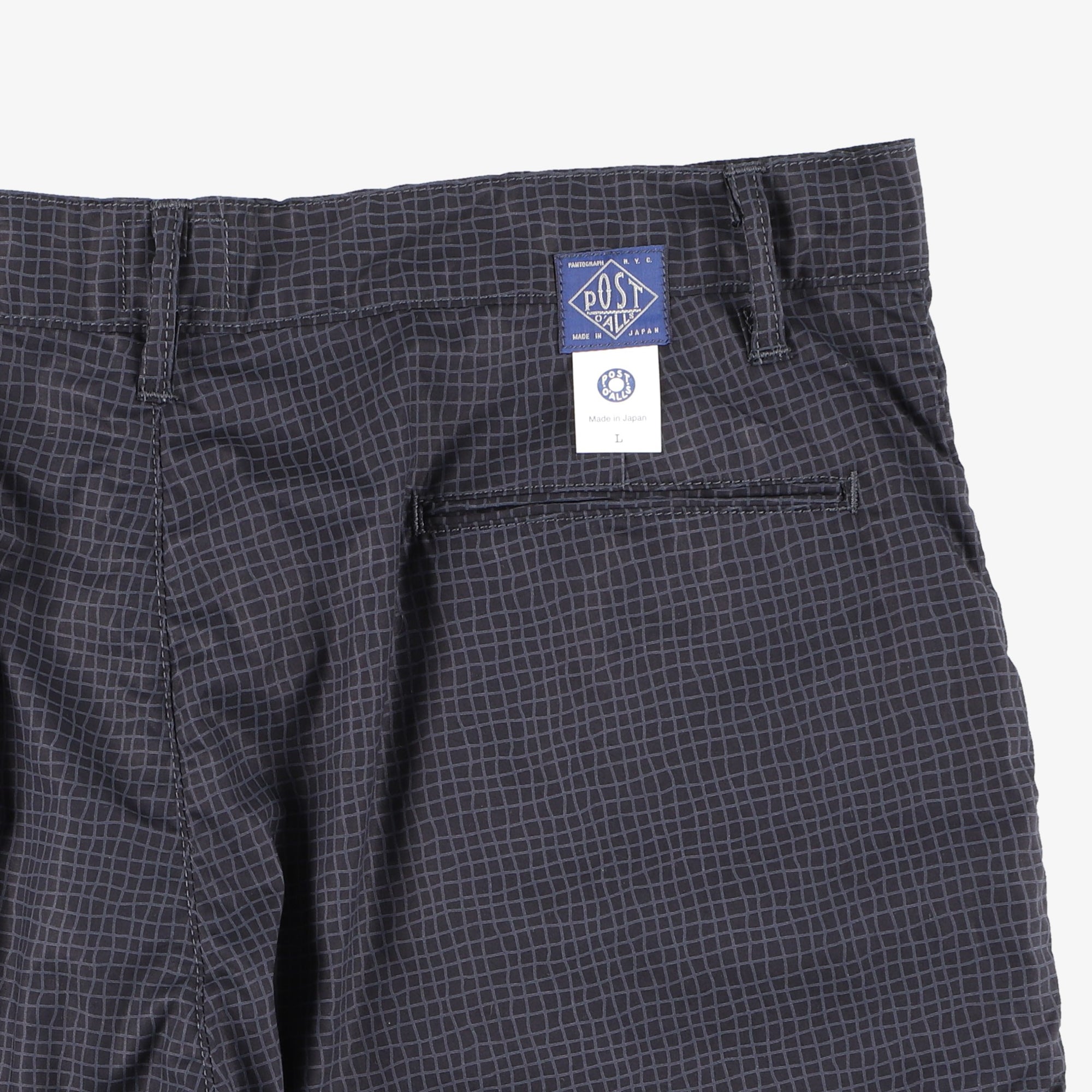 #2321S CITI-CRUZ Shorts AGP : acid graph plaid black