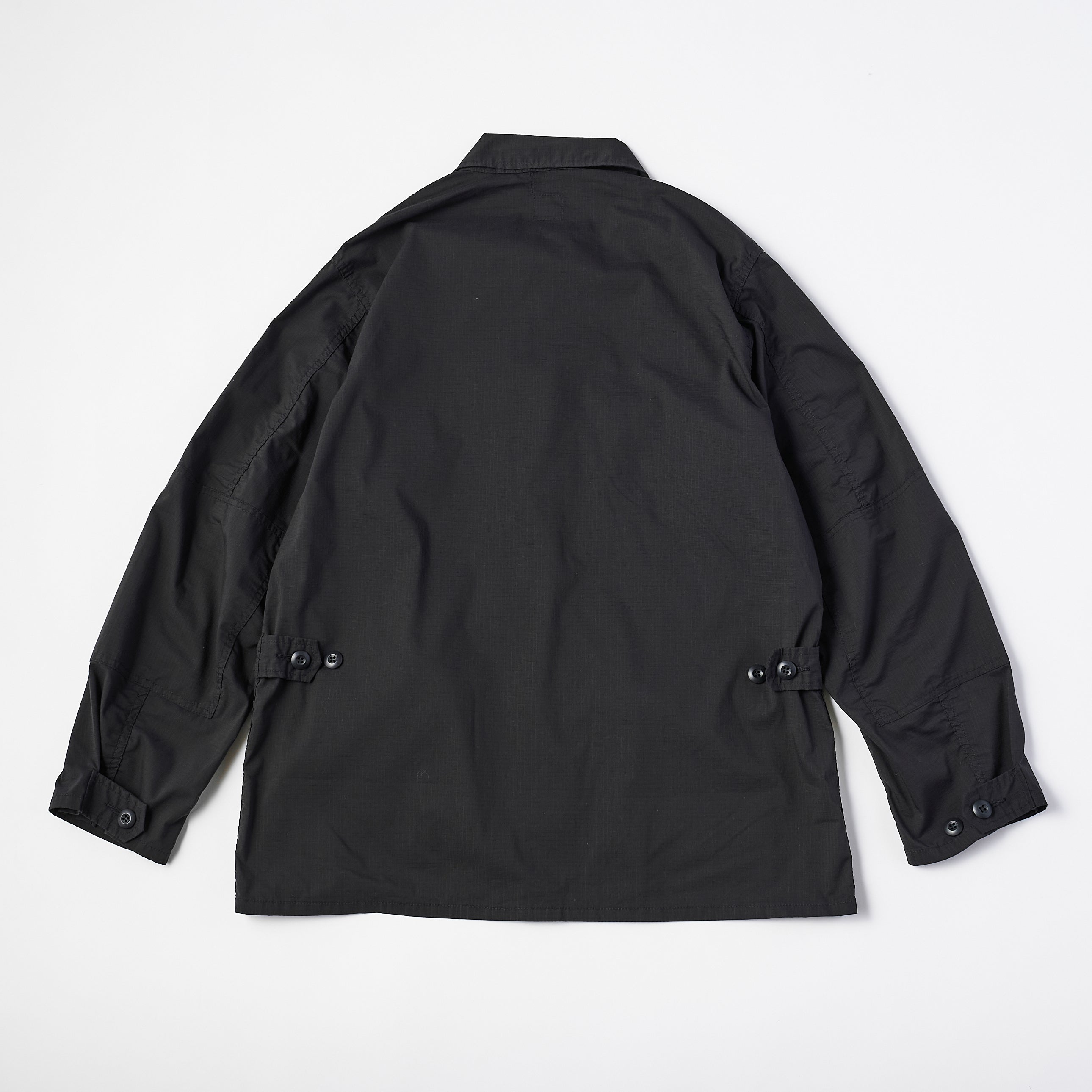 #1123 RS BDU-R : poly feather ripstop black