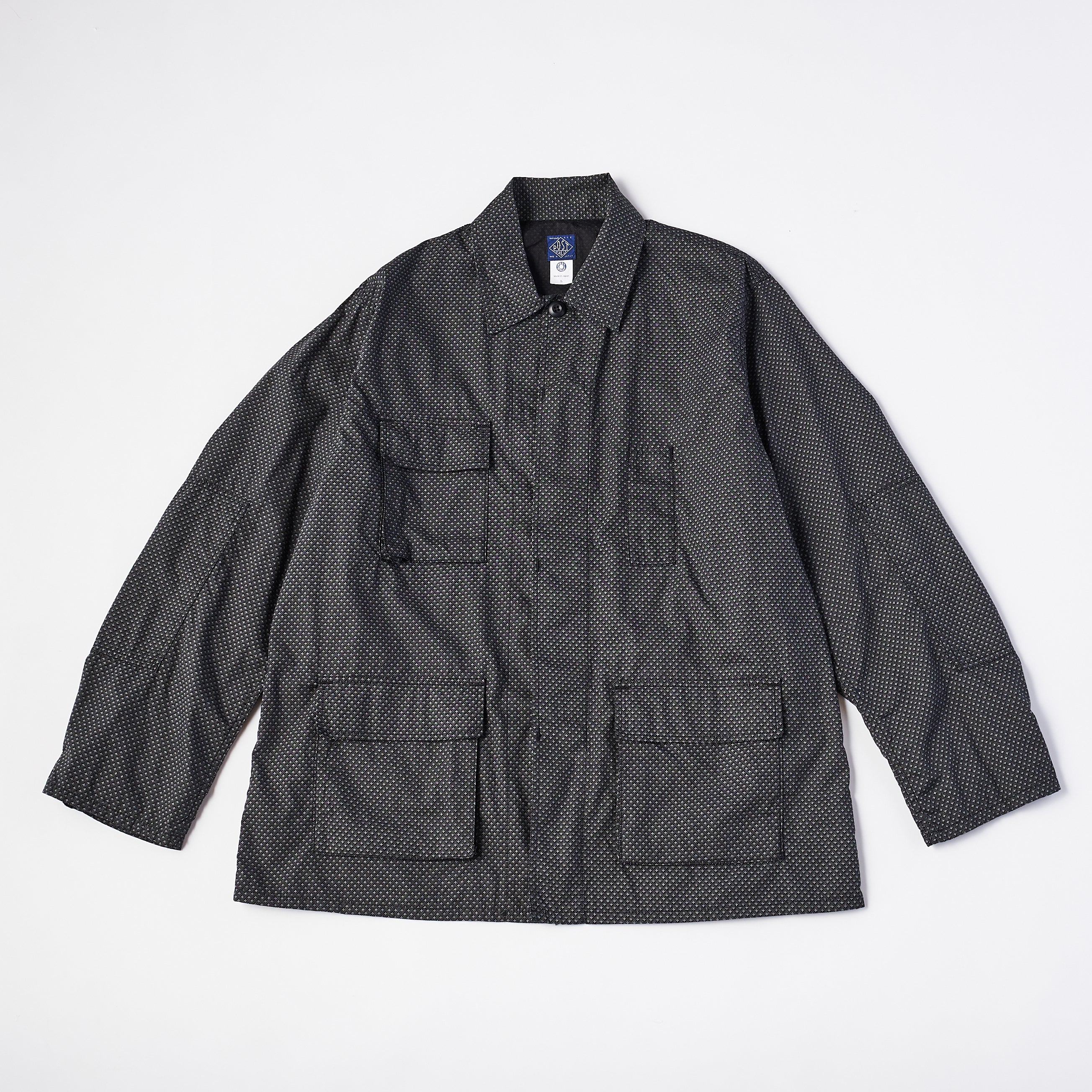 #1123 CP BDU-R : crest print grey