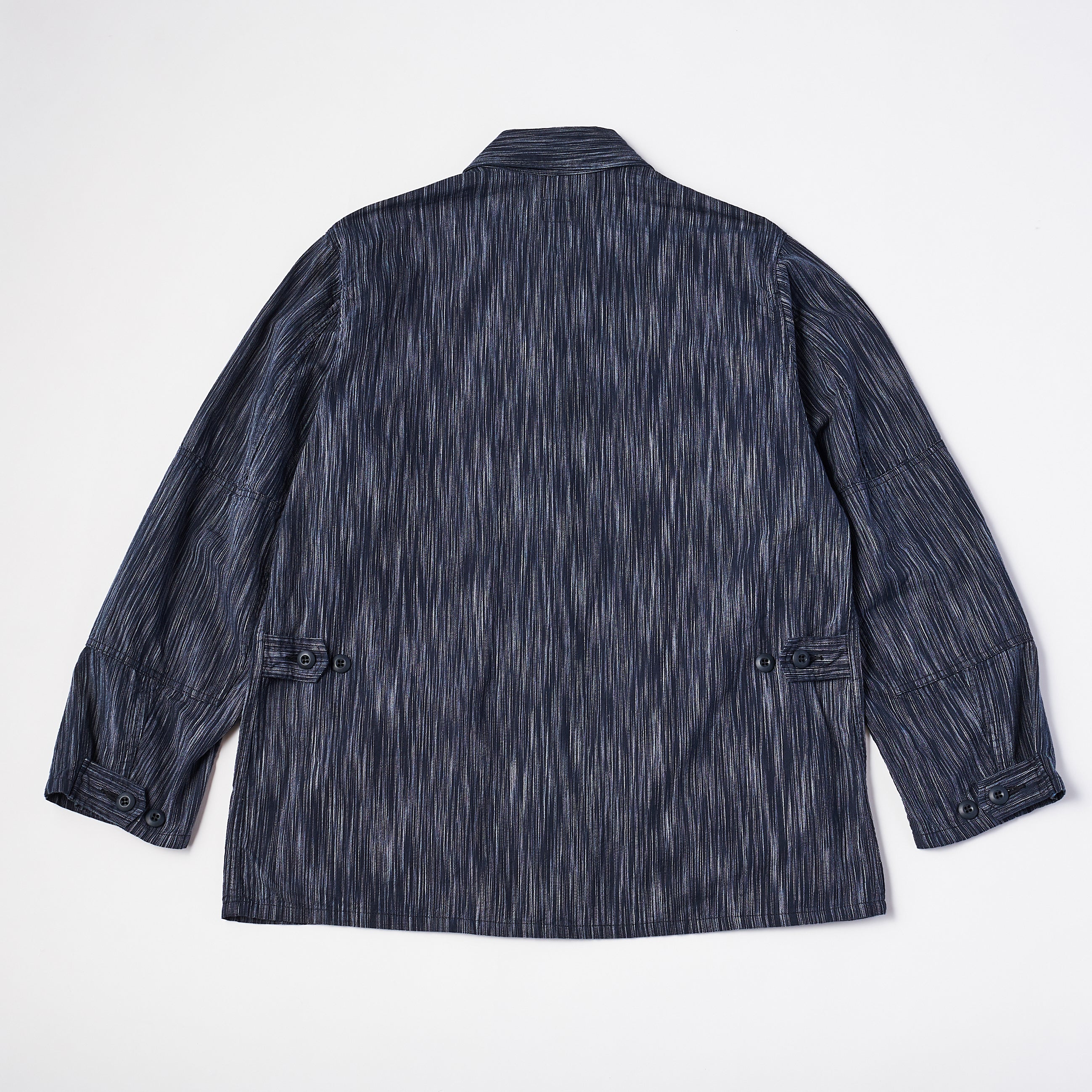 #1123 IKT BDU-R : ikat indigo