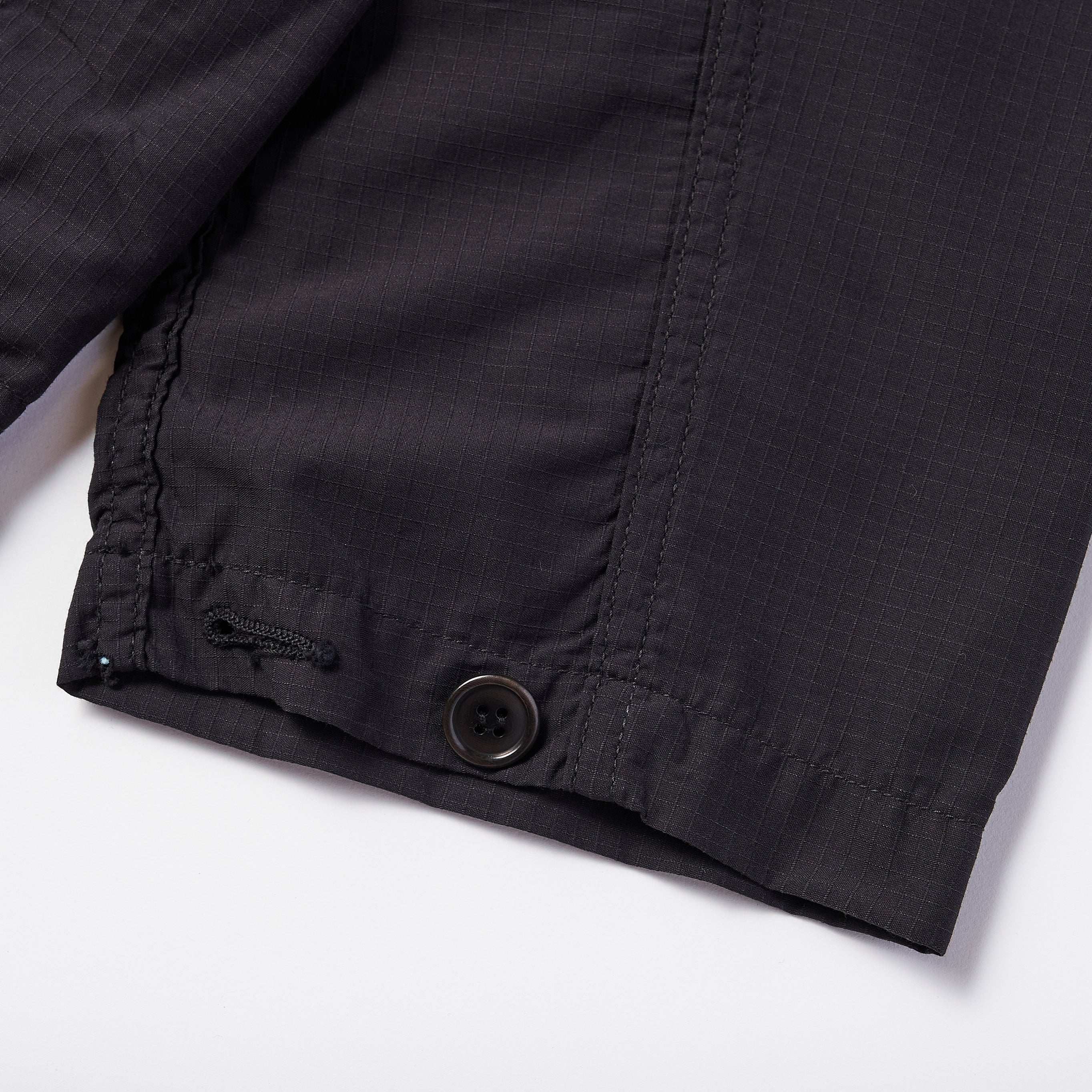 #2114R NAVY-BLU-R RS : poly feather ripstop black