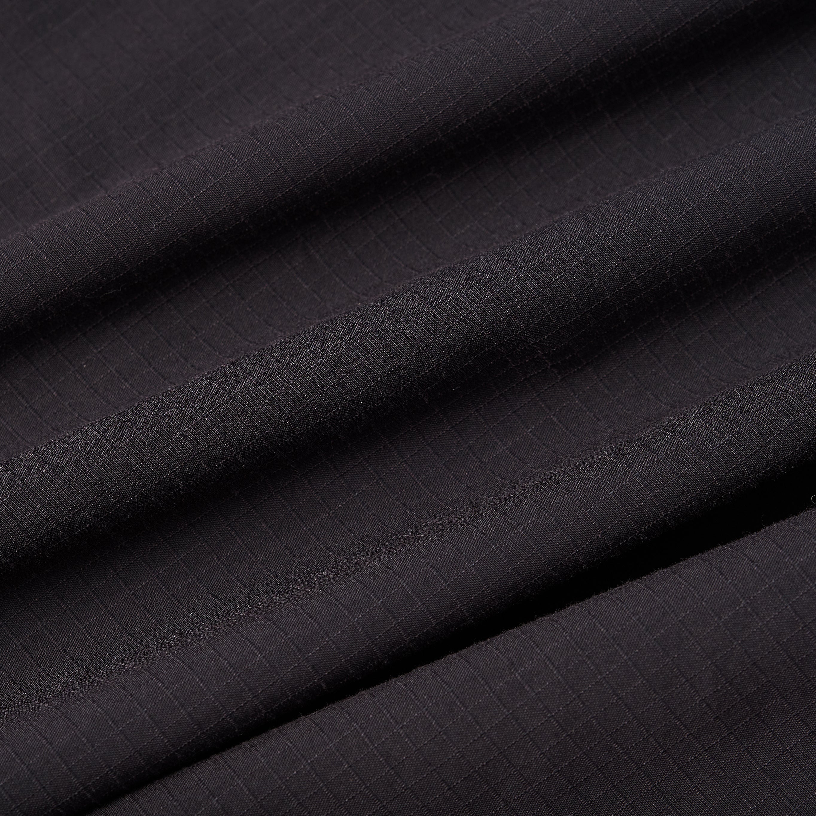 #2114R NAVY-BLU-R RS : poly feather ripstop black