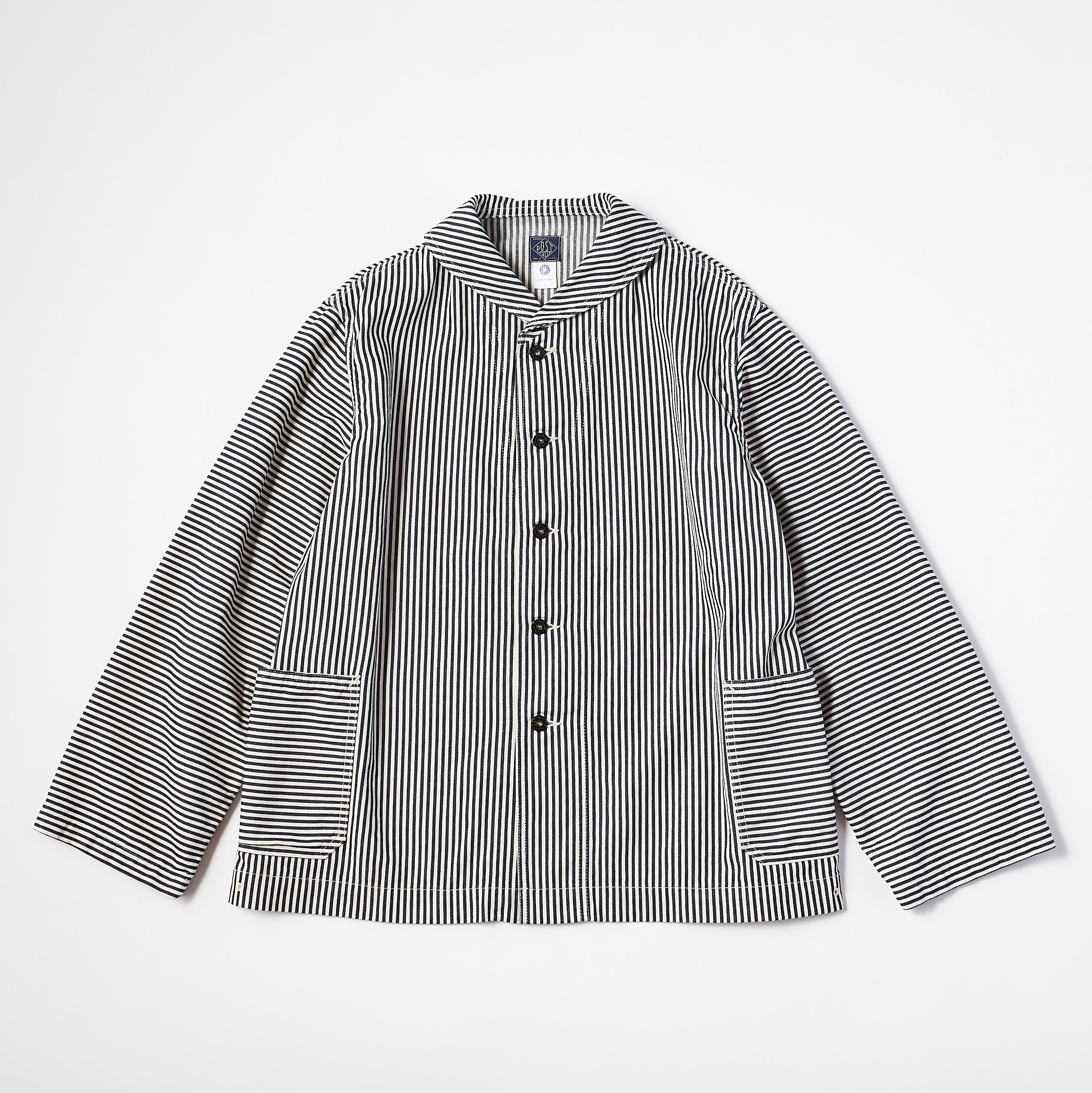#2114R NAVY-BLU-R 03 : hickory stripe