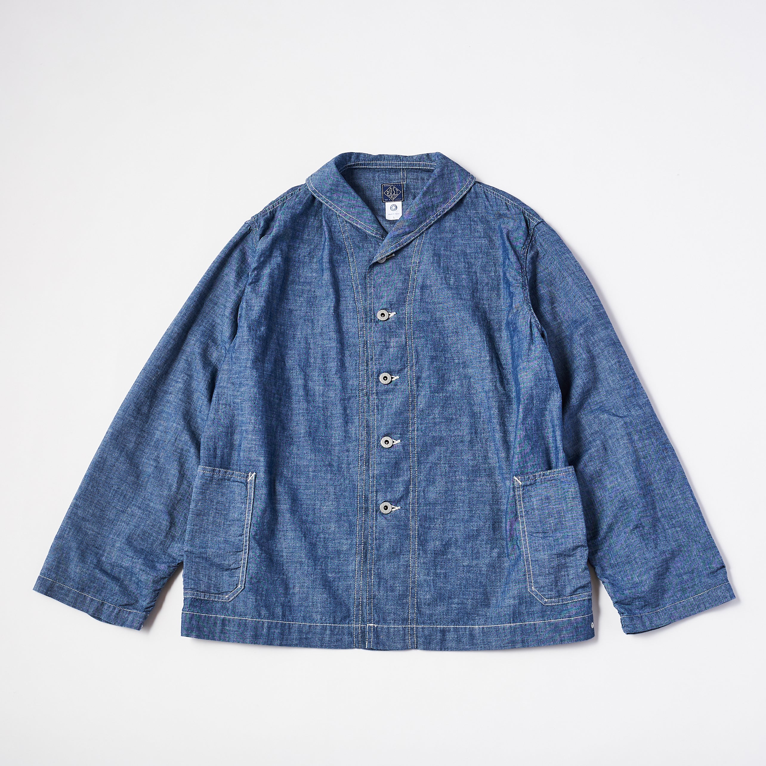 #2114R-11 NAVY-BLU-R : chambray indigo