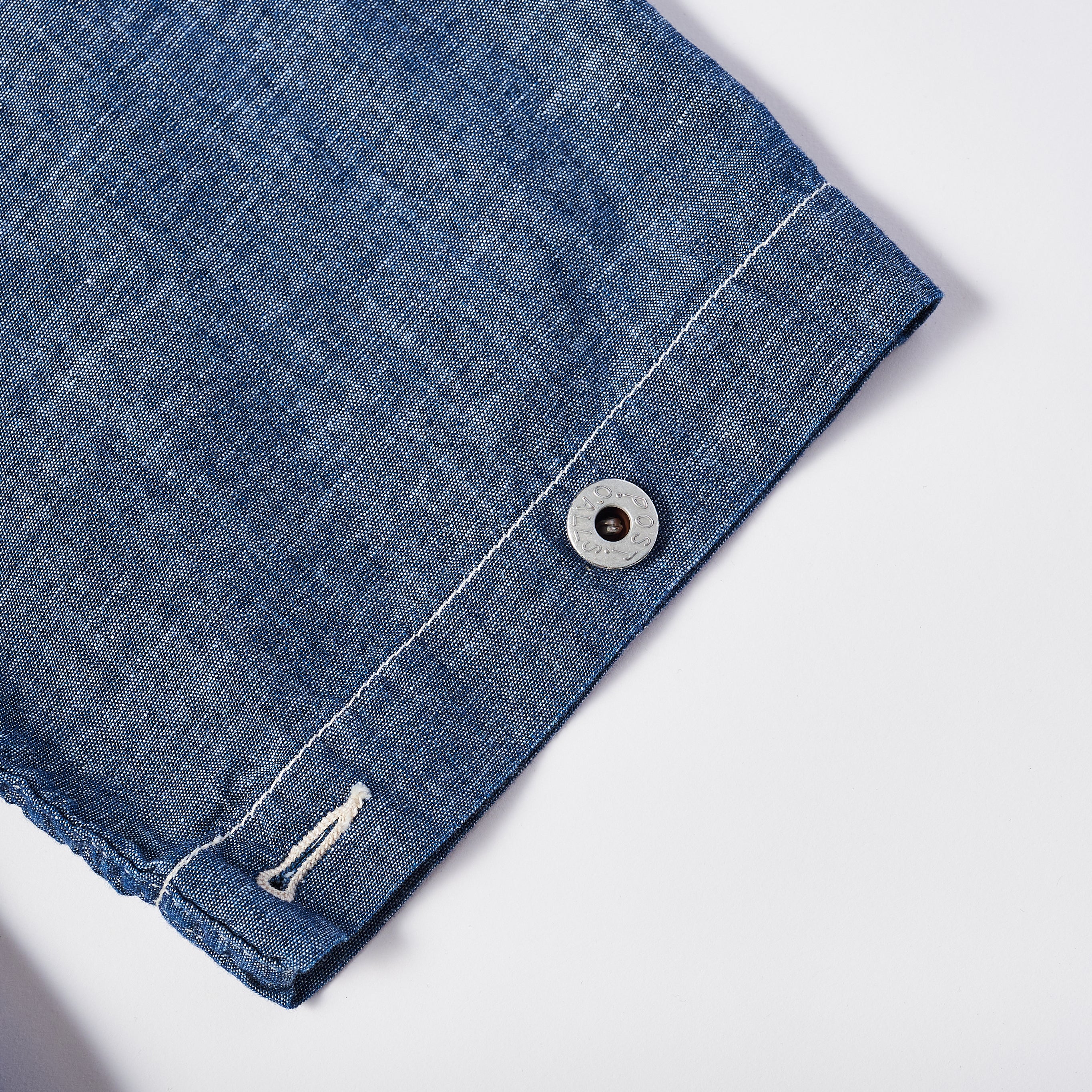 #1114R NAVY Parka 3-R 11 : chambray indigo