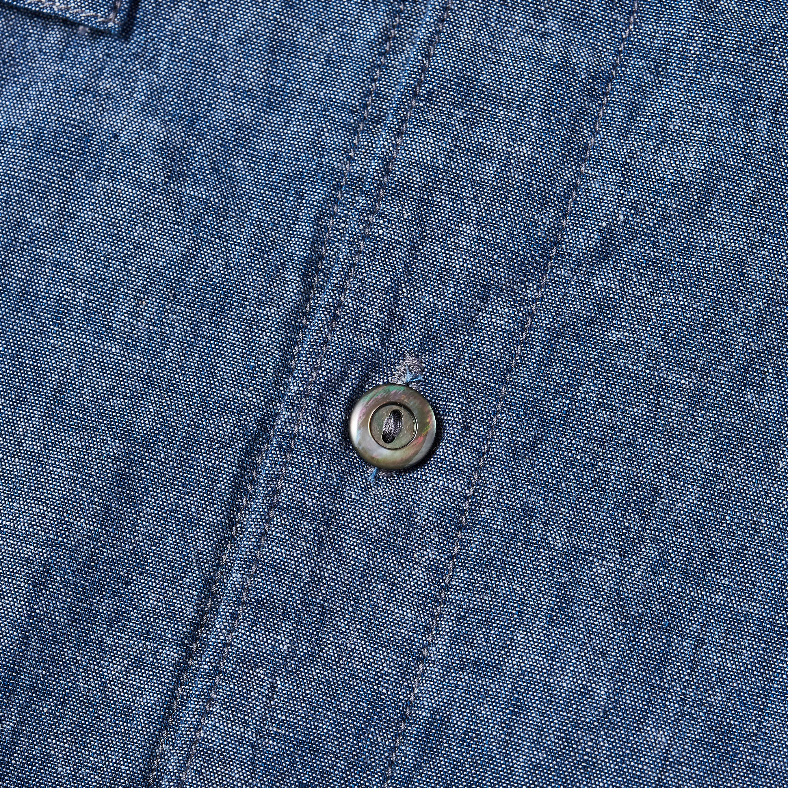 #3204 11 BDU Shirt : chambray indigo