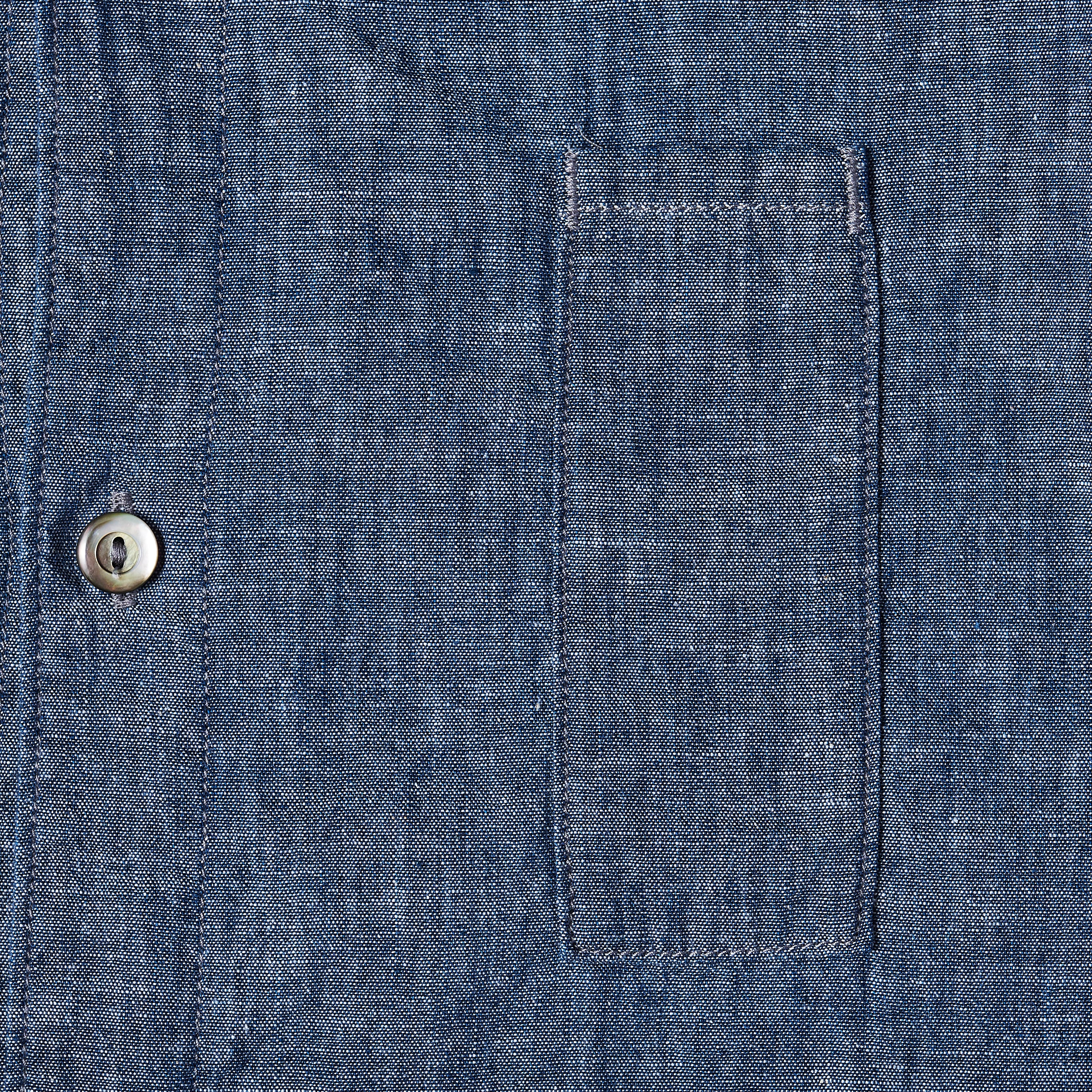 #3204 11 BDU Shirt : chambray indigo