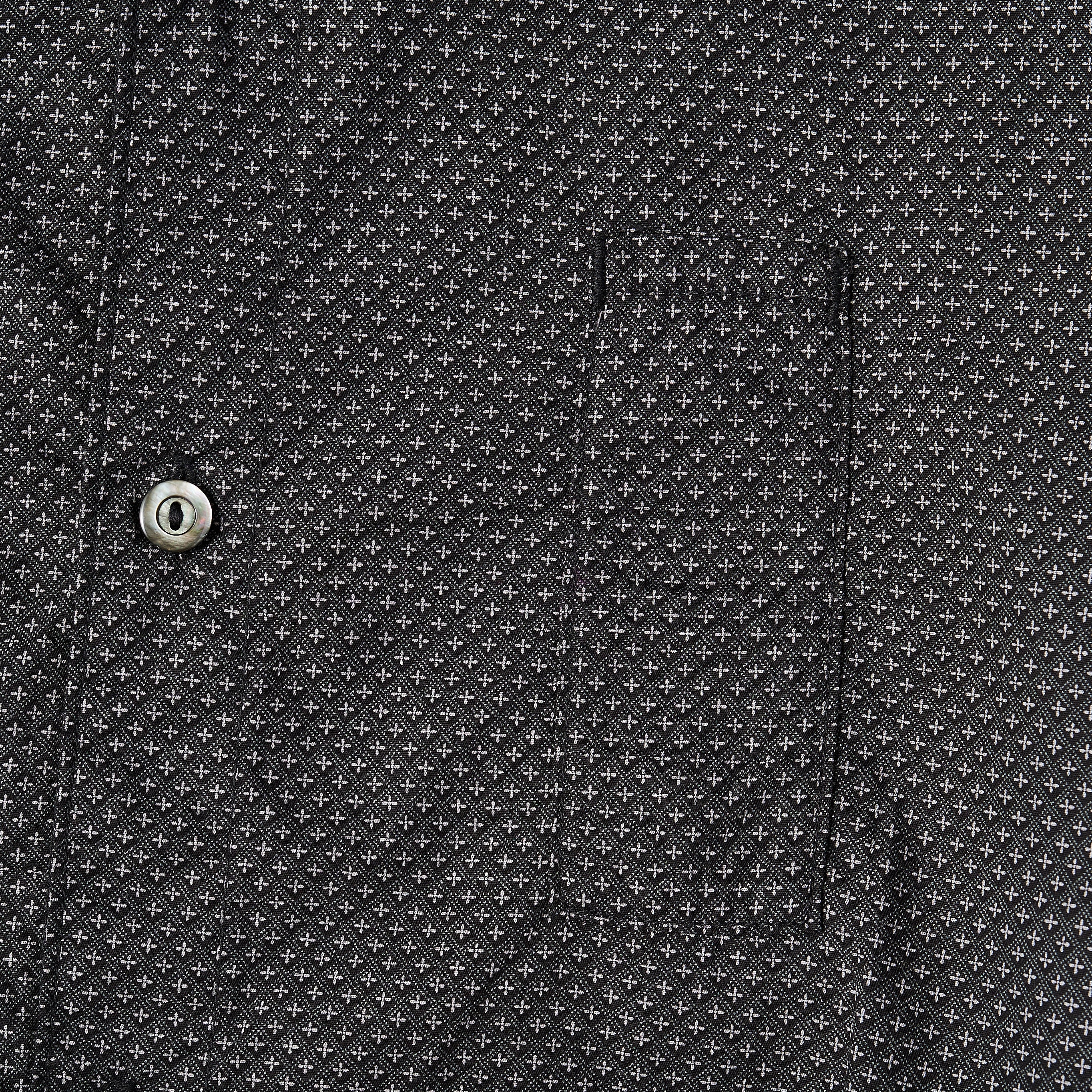 #3204 CP BDU Shirt : crest print grey