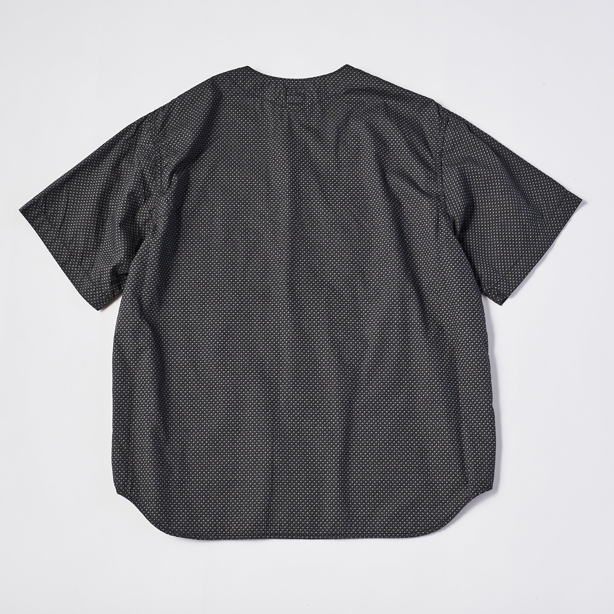 #3204 CP BDU Shirt : crest print grey