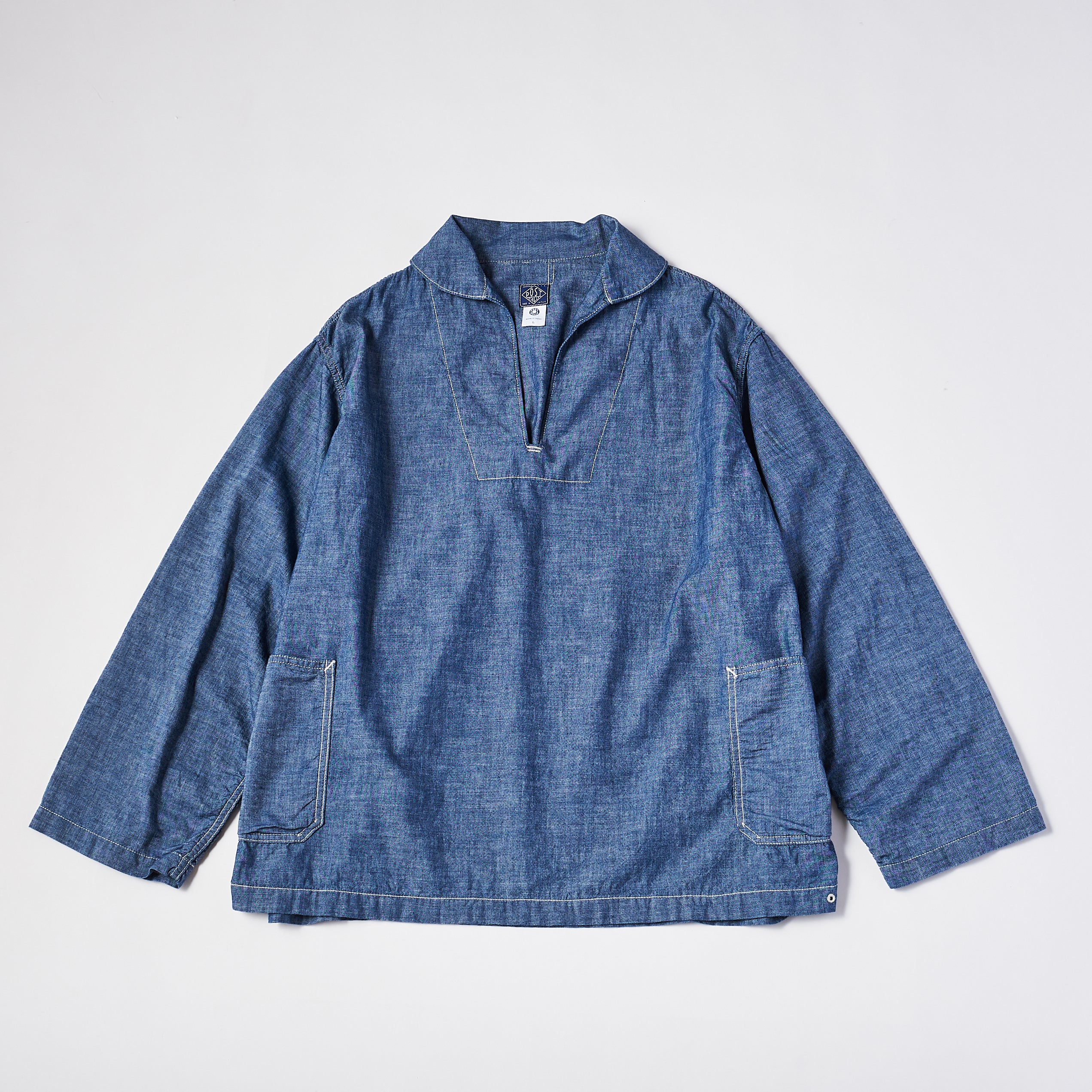 #3212 NAVY-BLU Jumper 11 : chambray indigo
