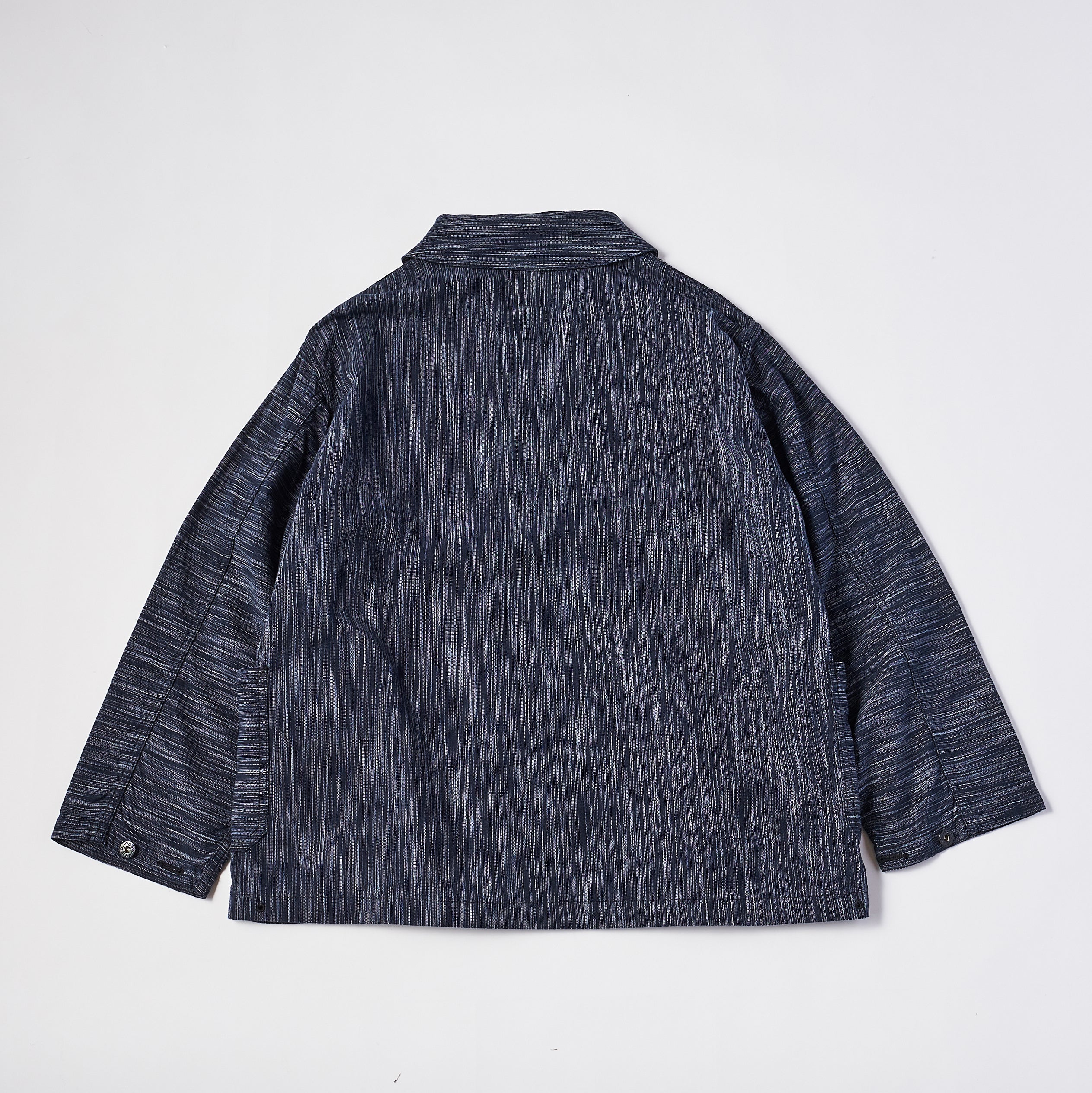 #3212-IKT NAVY-BLU Jumper : ikat indigo
