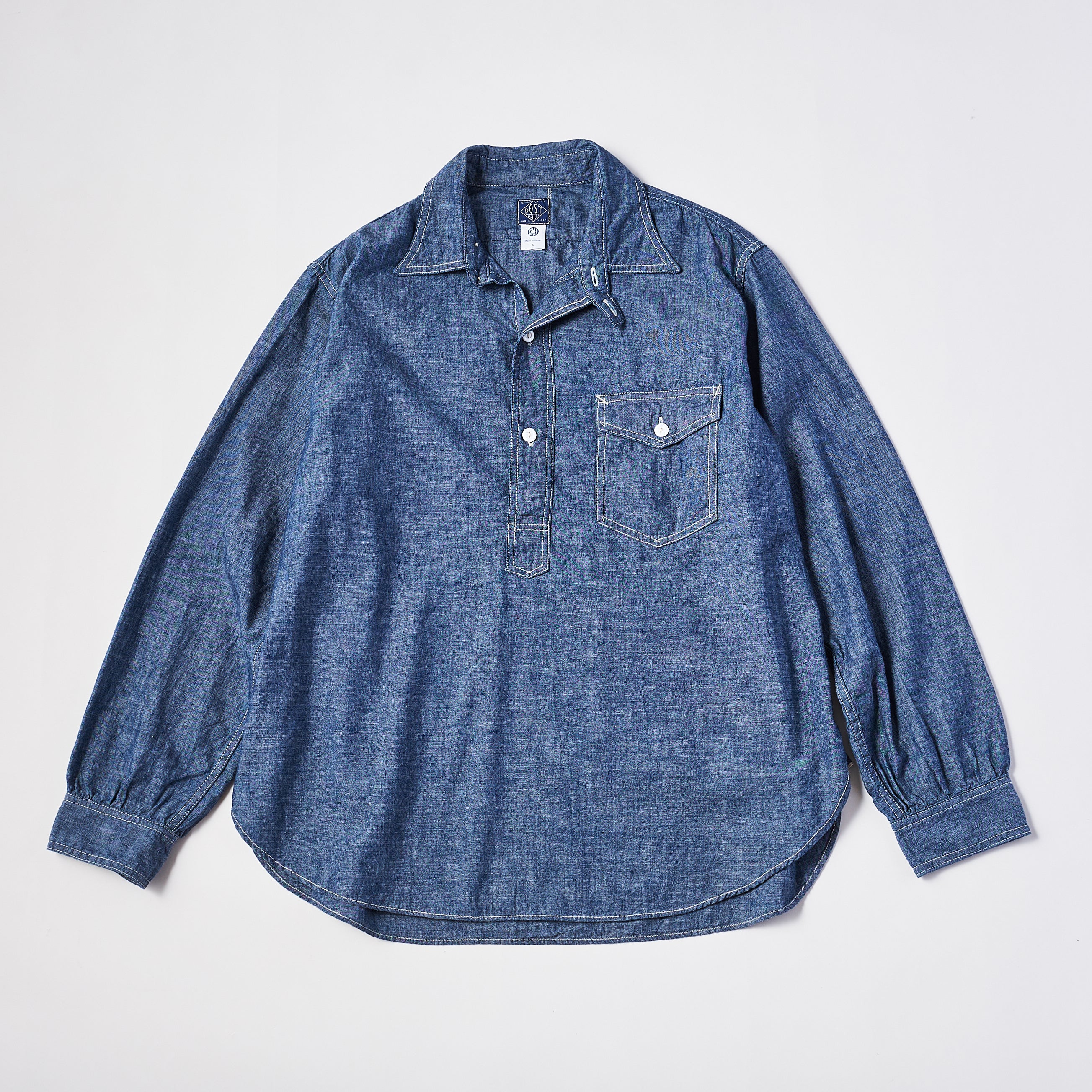 #3213 11 The NAVY CUT : chambray indigo