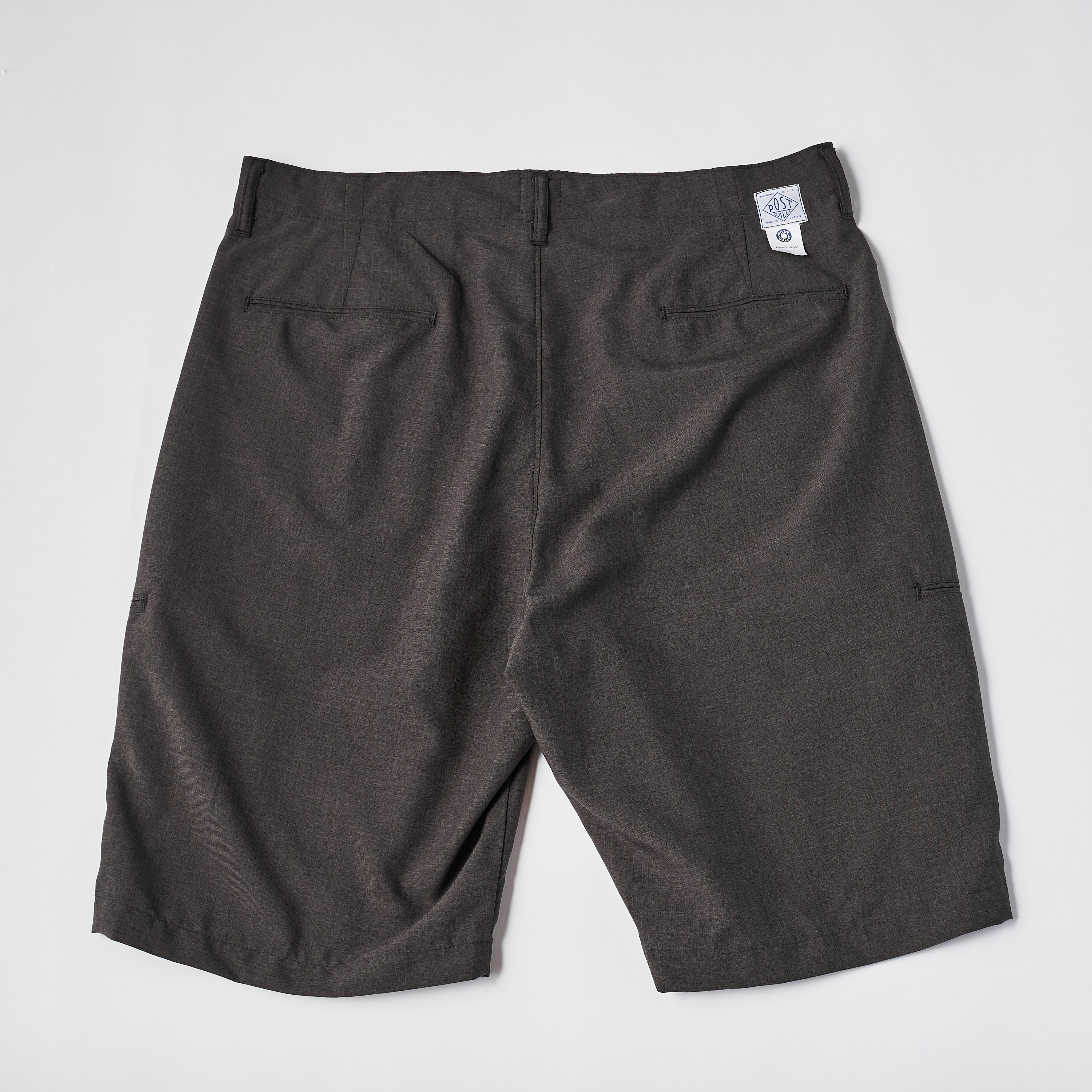 #3303S-PH Citi-Cruz Chino Shorts : poly heather grey