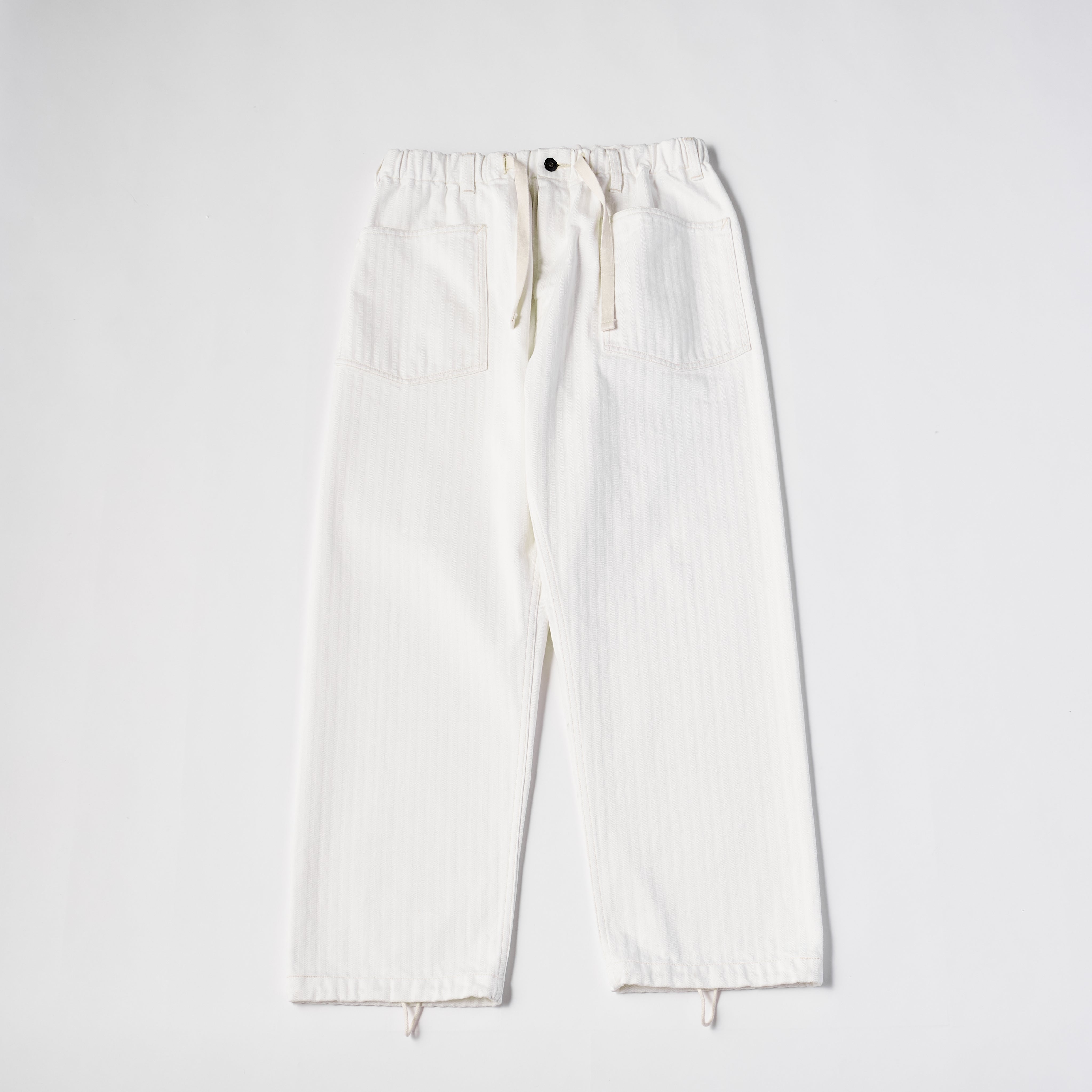 #3307 E-Z ARMY-NAVY Pants HBDS : herringbone denim stone
