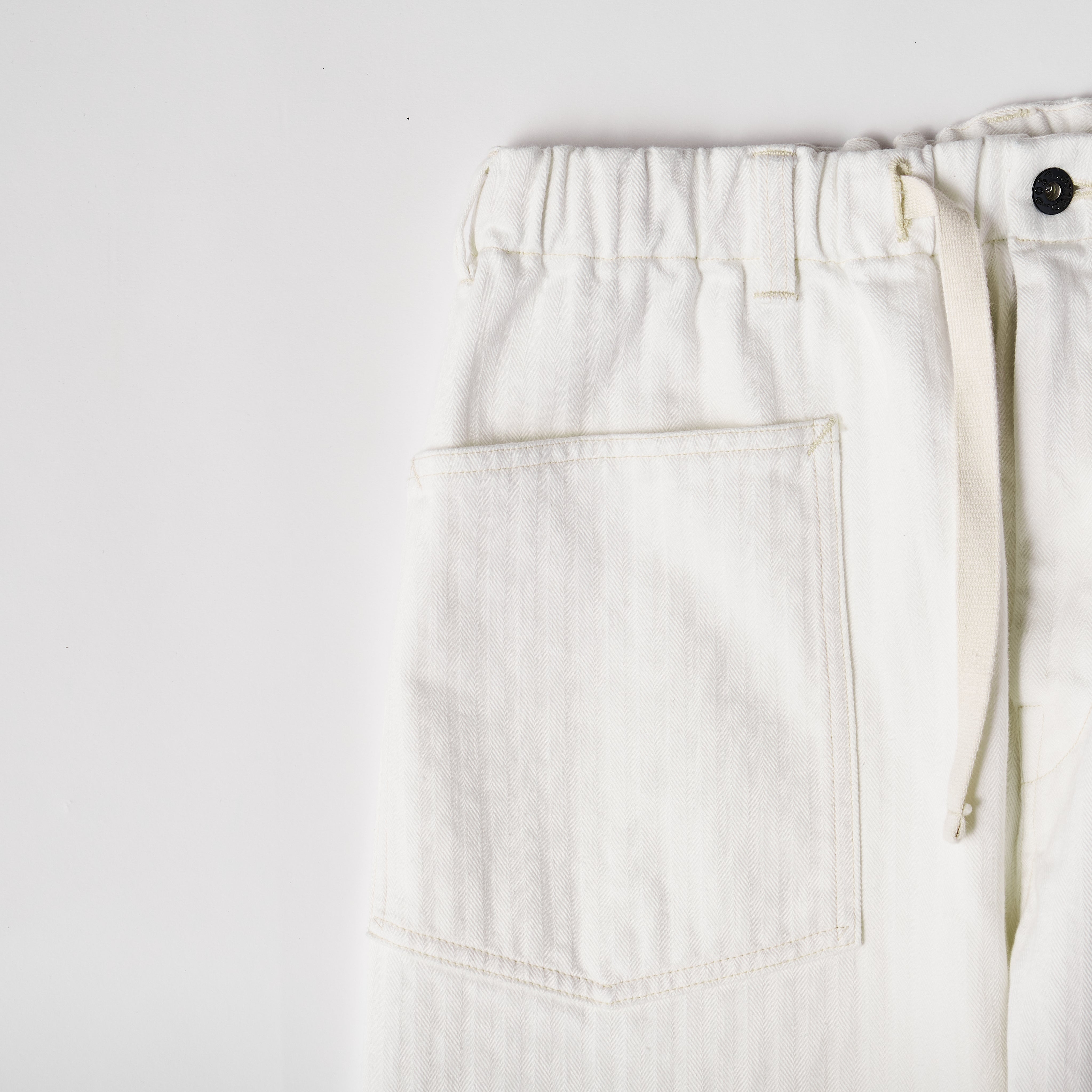 #3307 EZ ARMY-NAVY Pants HBDS : herringbone denim stone