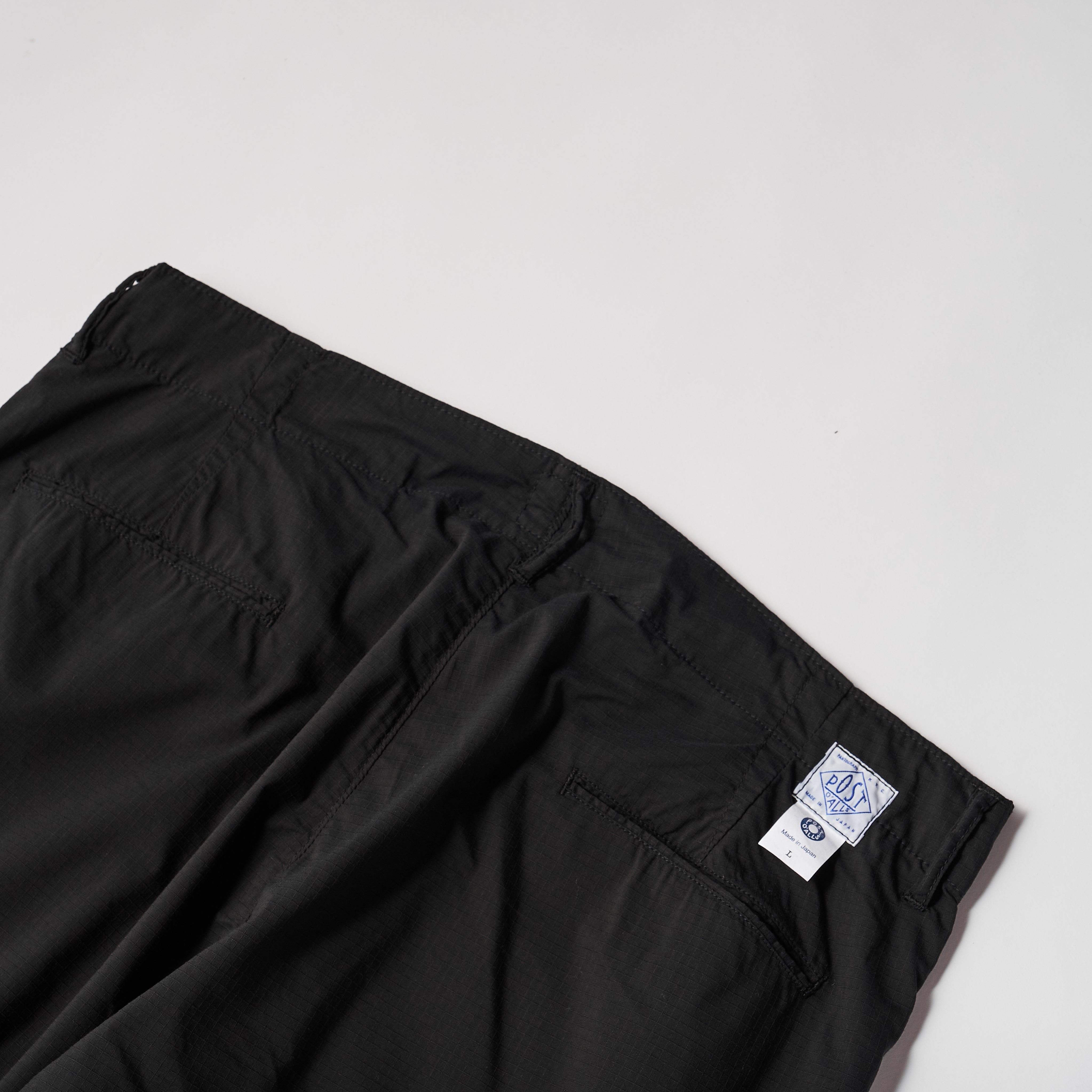 #3303 RS Citi Cruz Chino : poly feather ripstop black