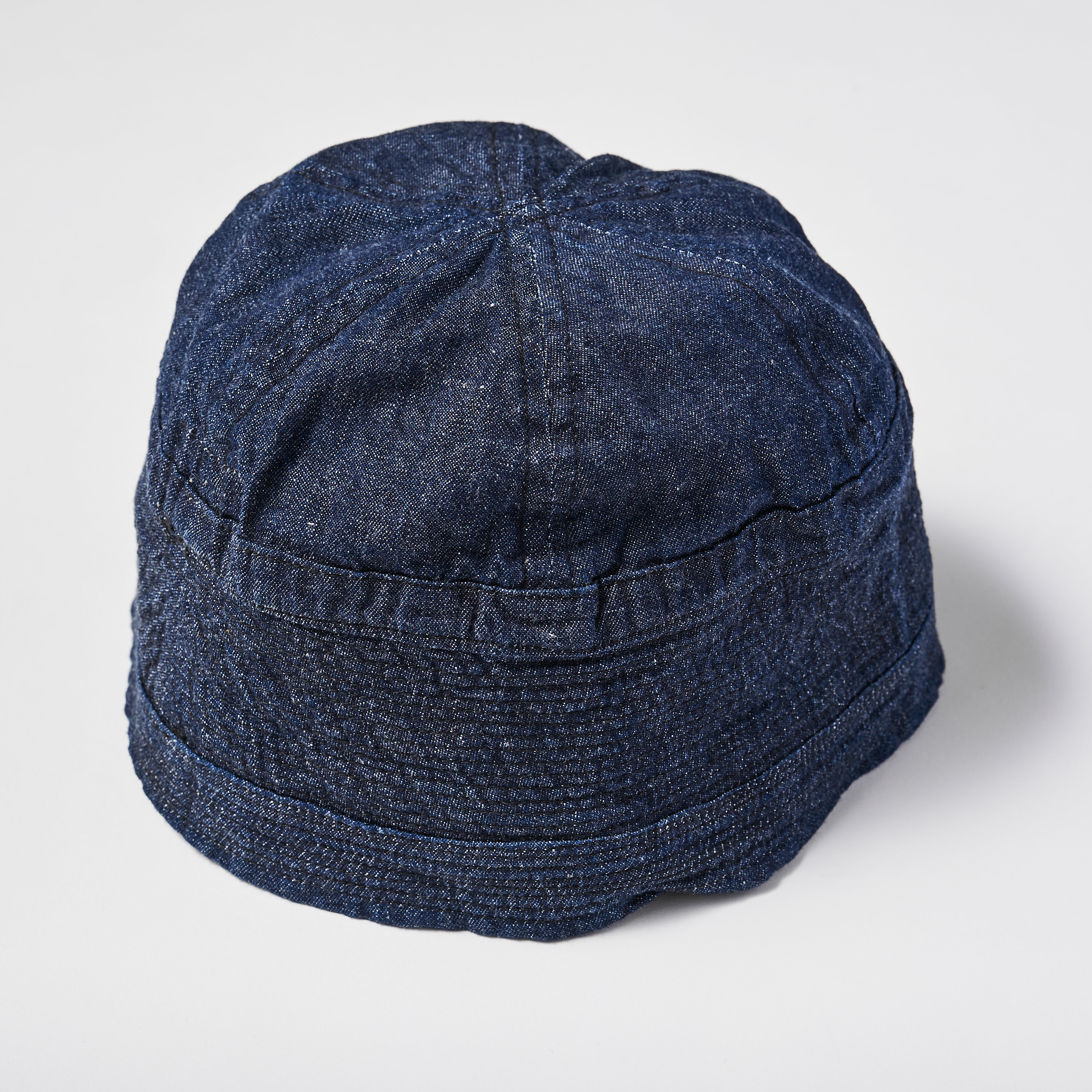 #3904 POST Sailor Hat 2 5D : 5 oz. denim indigo