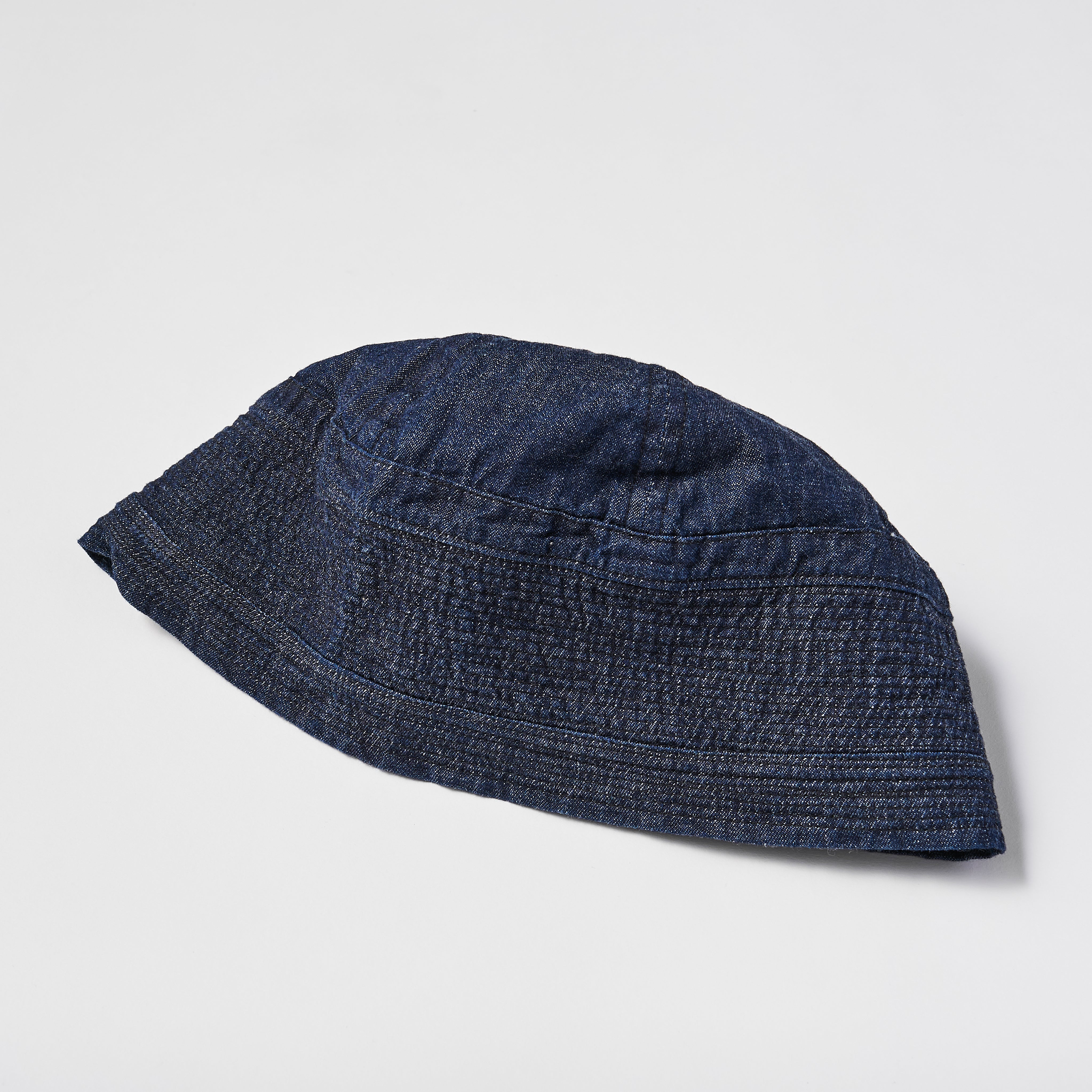 #3904 POST Sailor Hat 2 5D : 5 oz. denim indigo