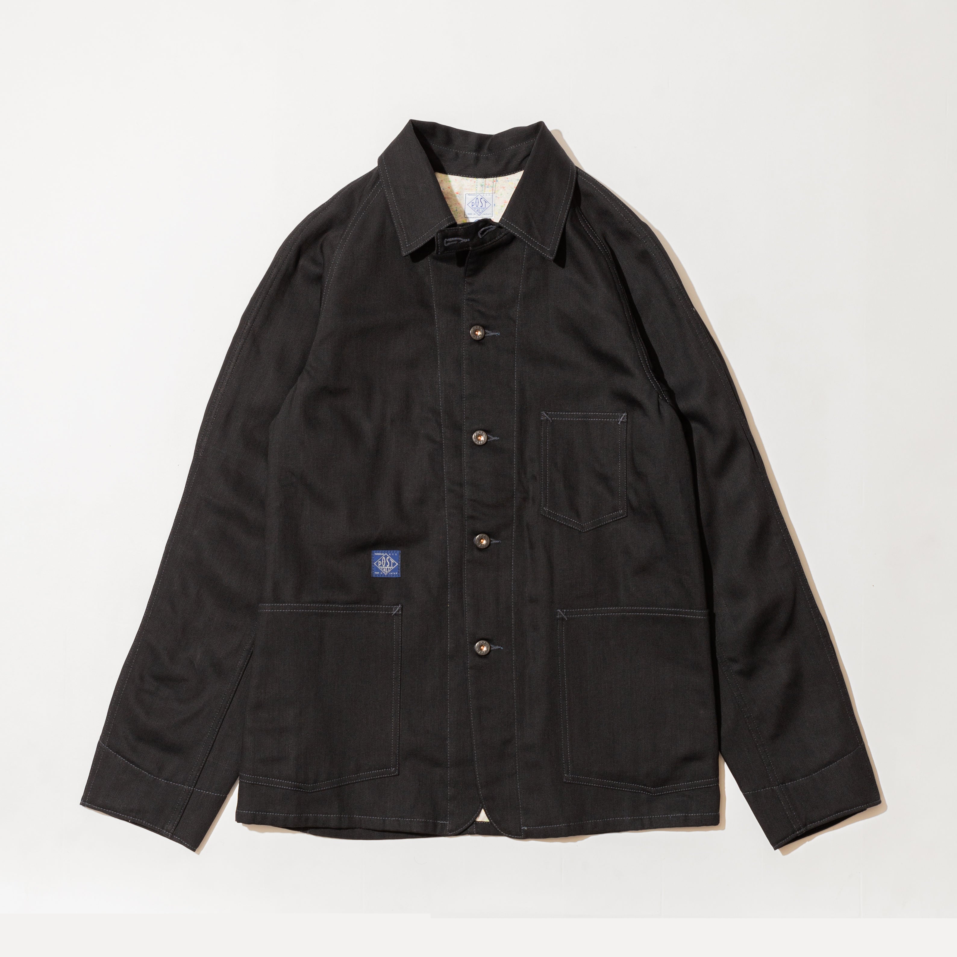 #2126RL lined POST 41-R CT2 : cotton twill with lining black