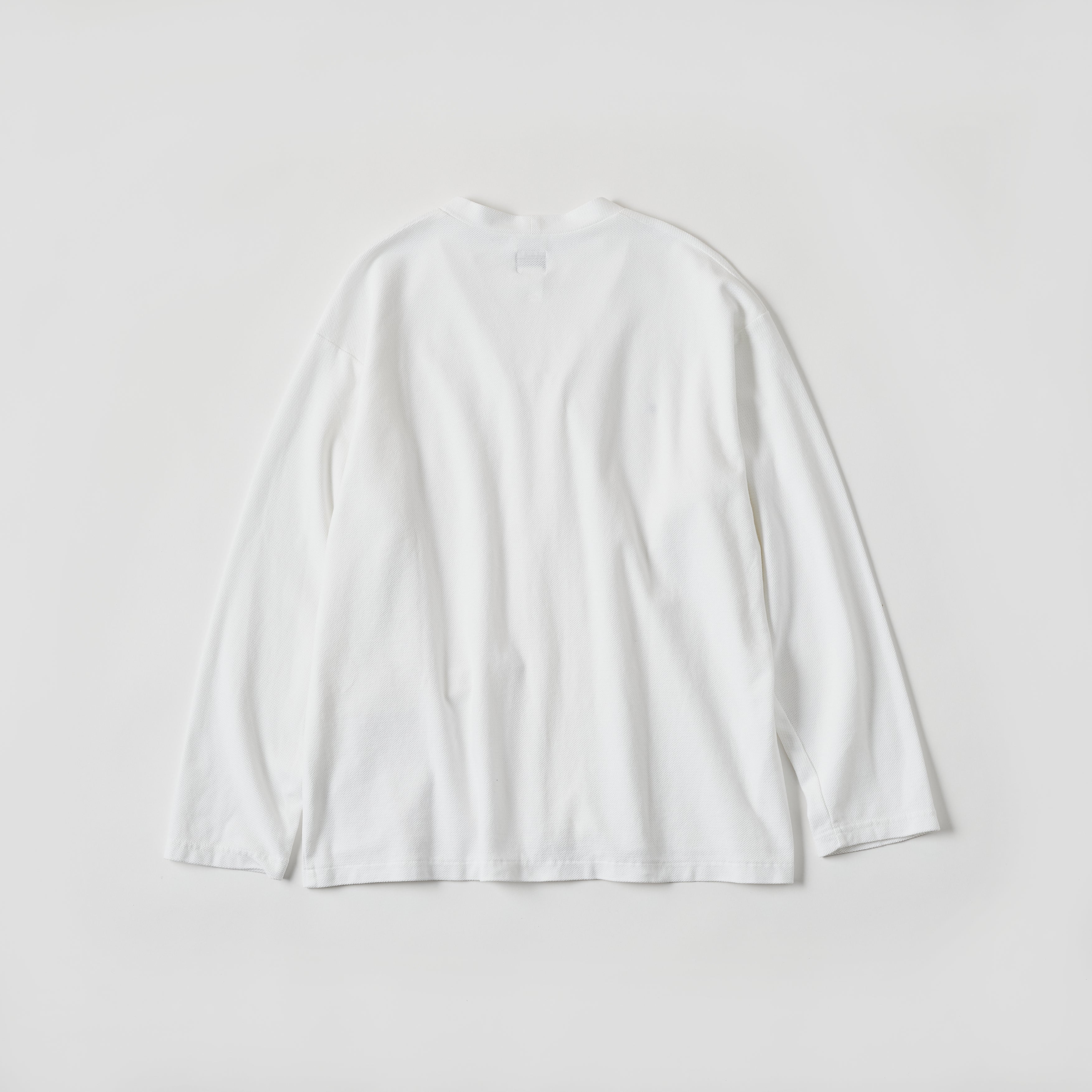 #3609-WWP E-Z Zip Cardigan : honeycomb pique white (Shop Special)
