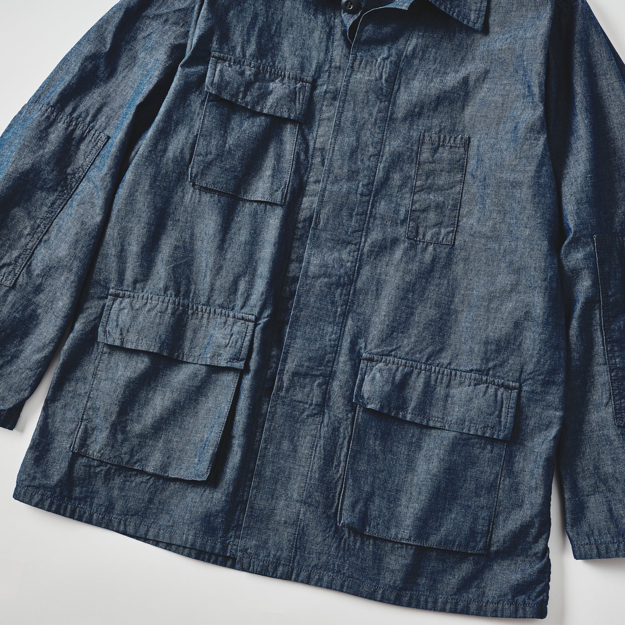 #1123-VSC BDU-R : vintage sheeting chambray (Shop Special)