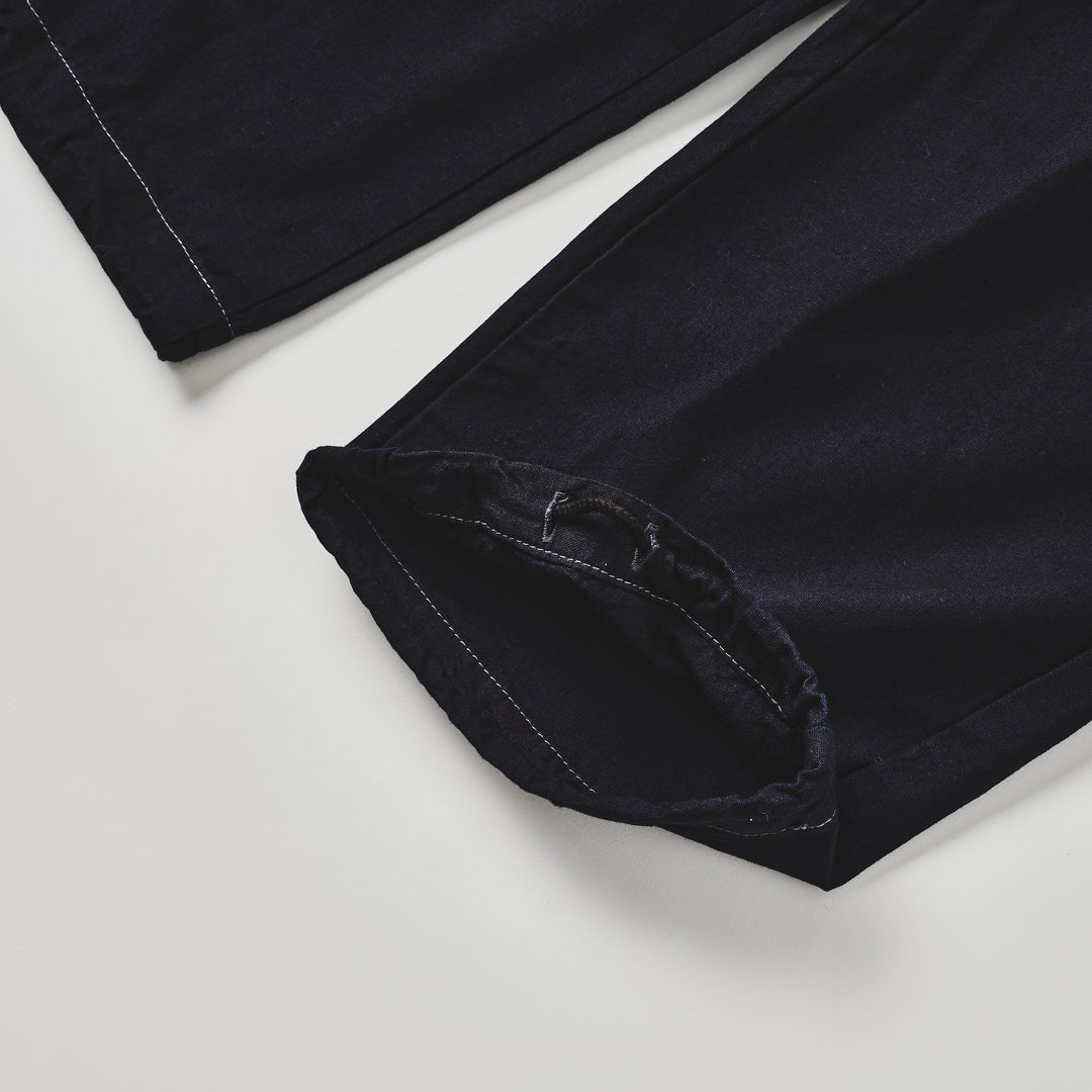 3315-VSI E-Z Lax 4 : vintage sheeting indigo (Shop Special