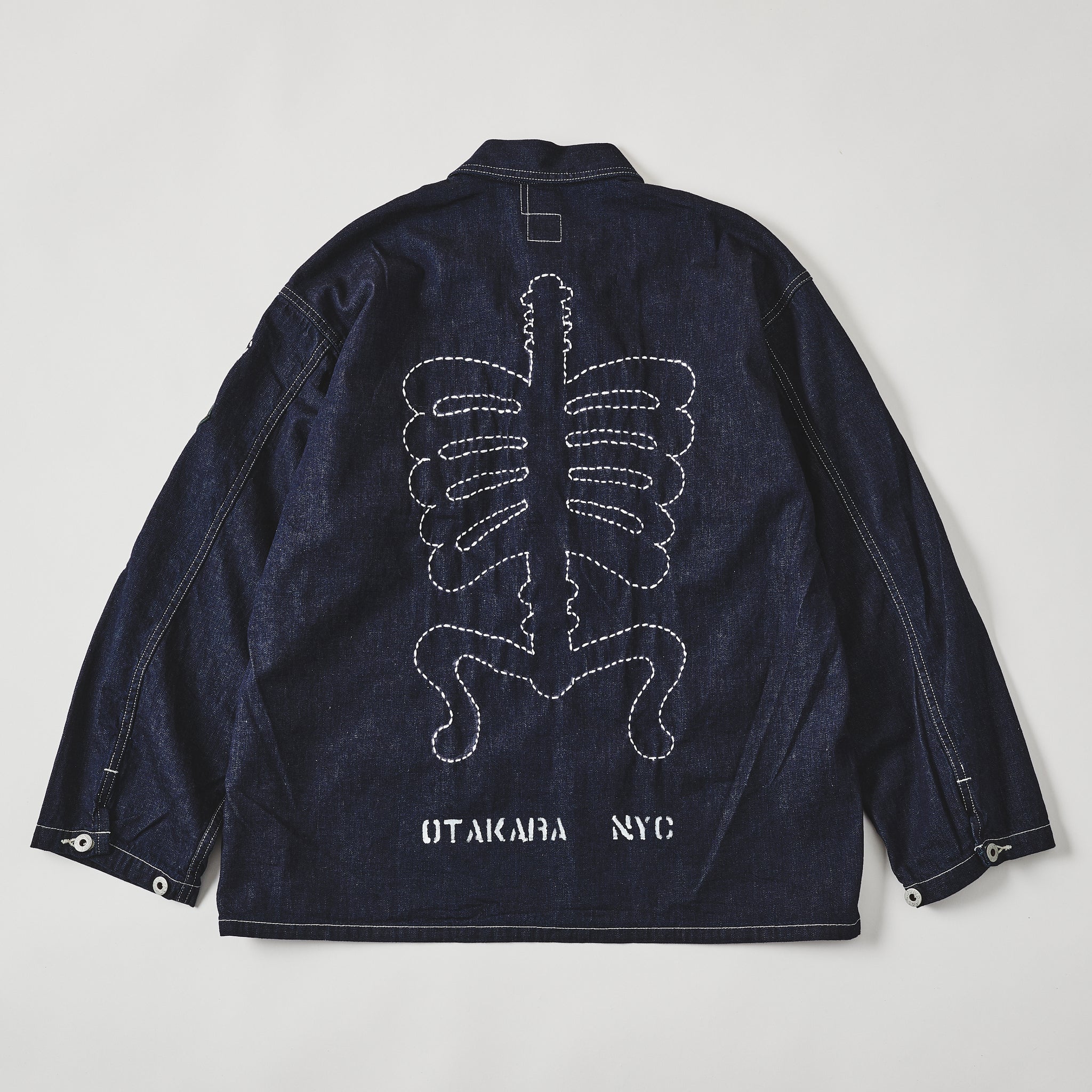 OTAKARA NYC X Post O’Alls #11 : Vanson's Bone with Post O'Alls Japanese Letters
