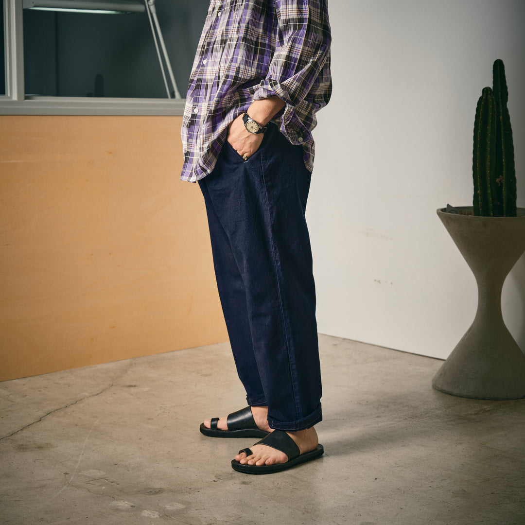 3315-VSI E-Z Lax 4 : vintage sheeting indigo (Shop Special