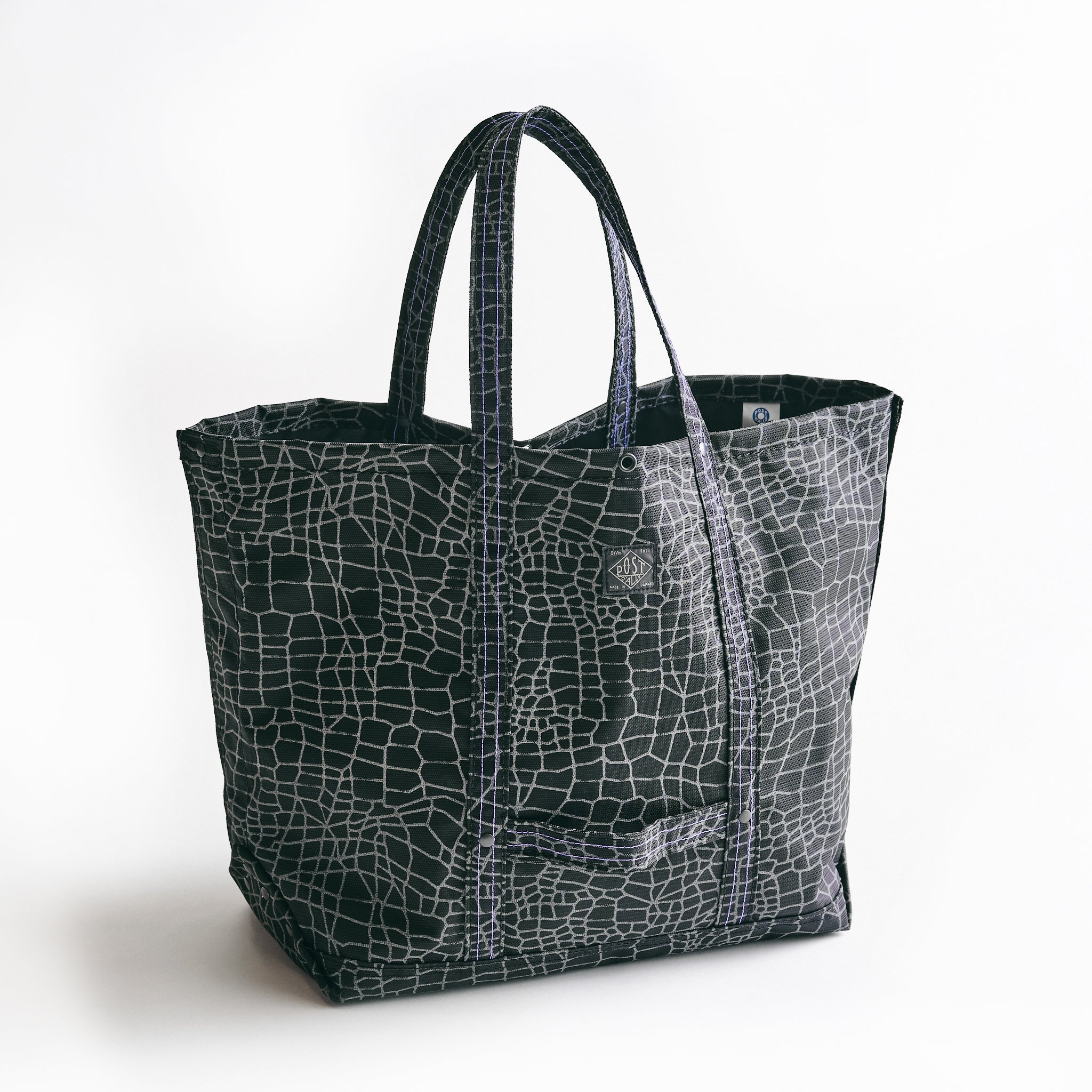 #4203-SW Bell Tote (M) : Spider Web black